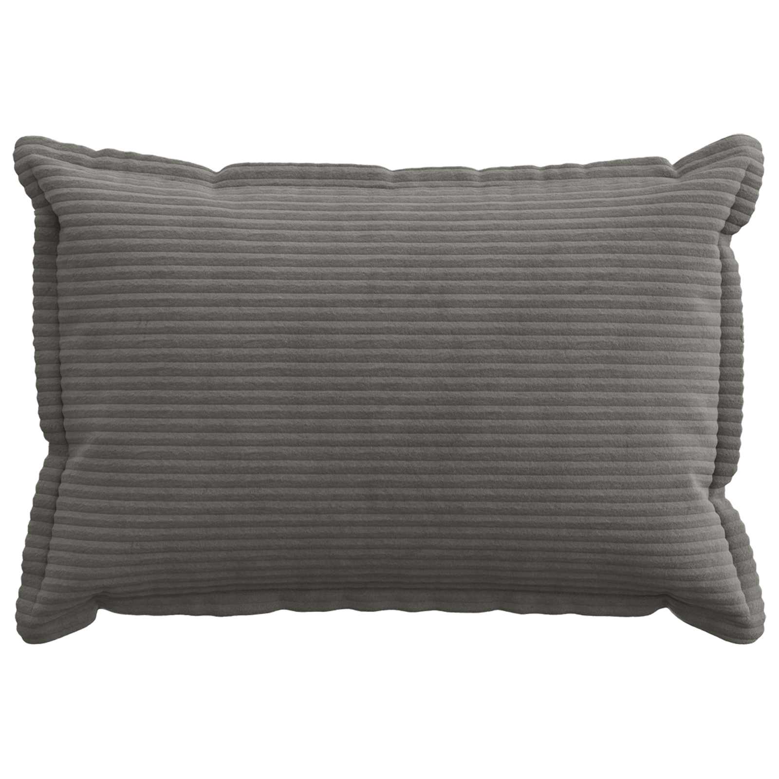 Párna huzat 2 db houten sötétszürke 50 x 70 cm cord