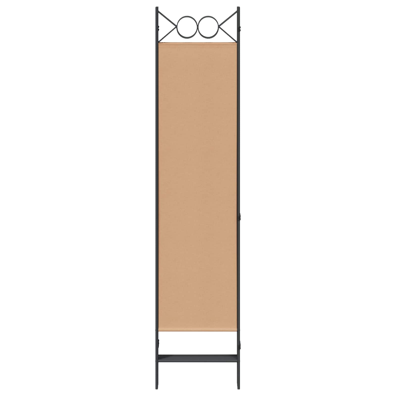 5-paneles szoba elválasztó bézs 200 x 180 cm szövet