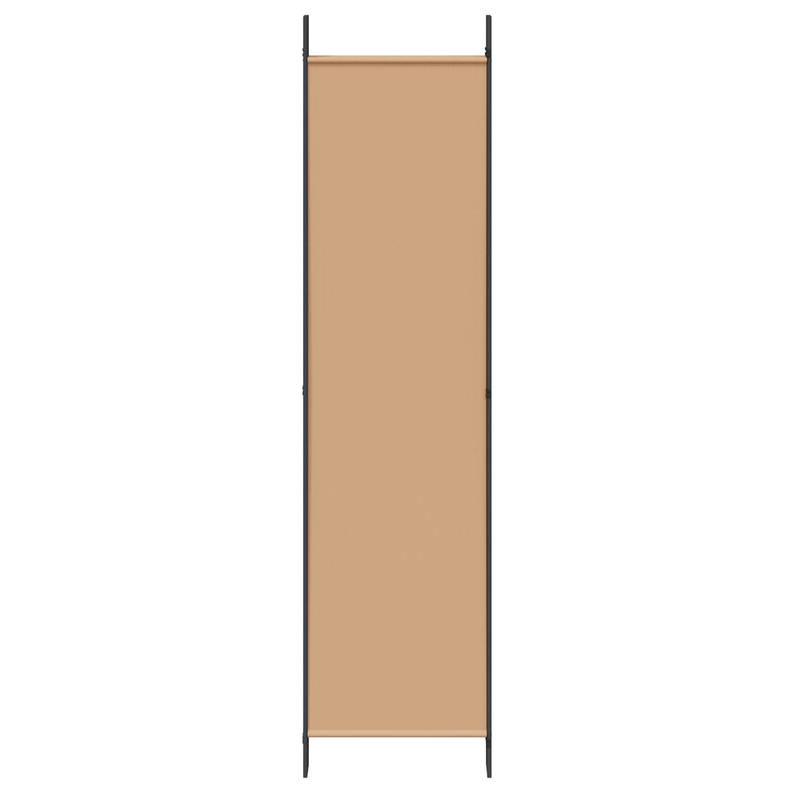 6-paneles szobaelválasztó bézs 300 x 200 cm szövet