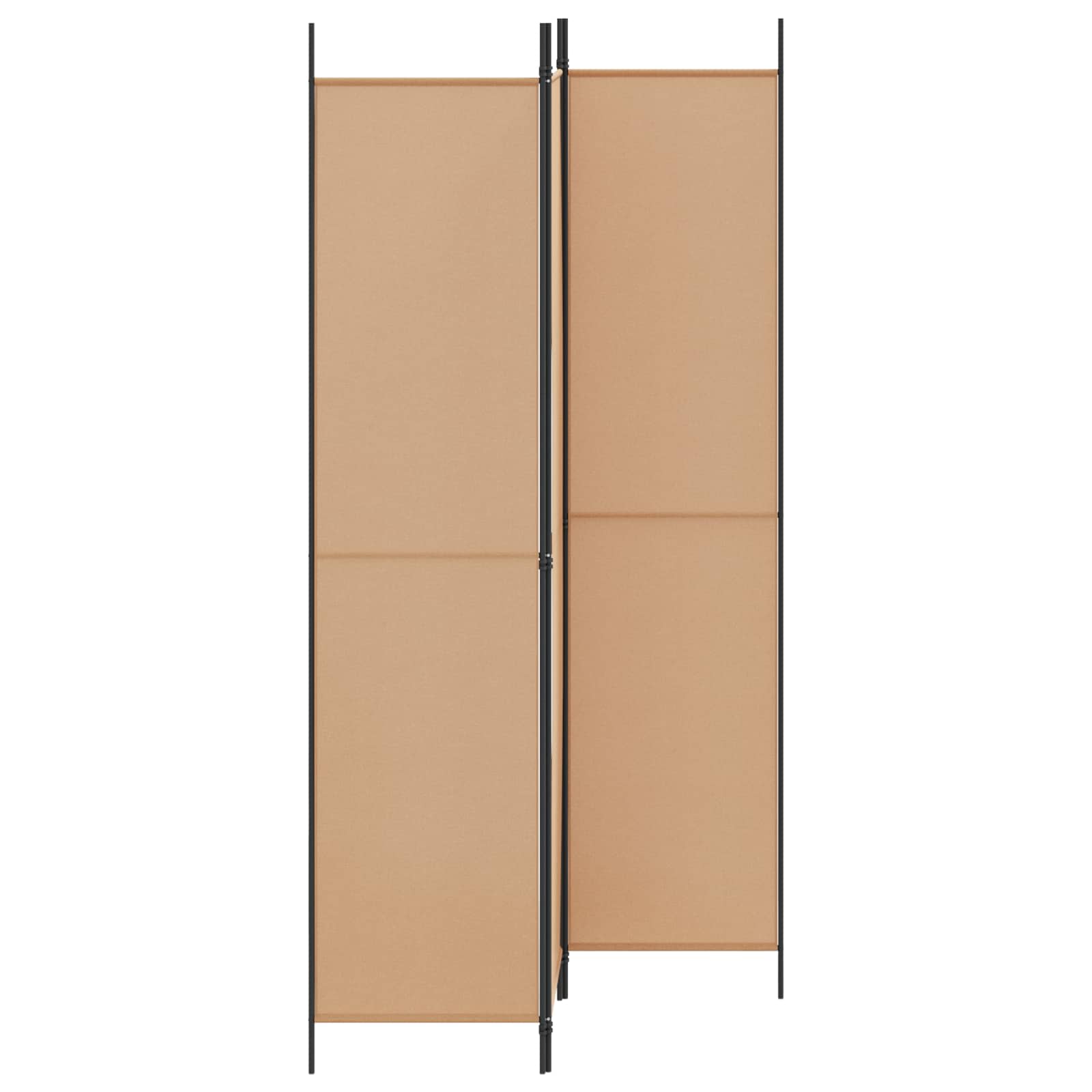 3-panelos válaszfal bézs 150 x 220 cm szövet