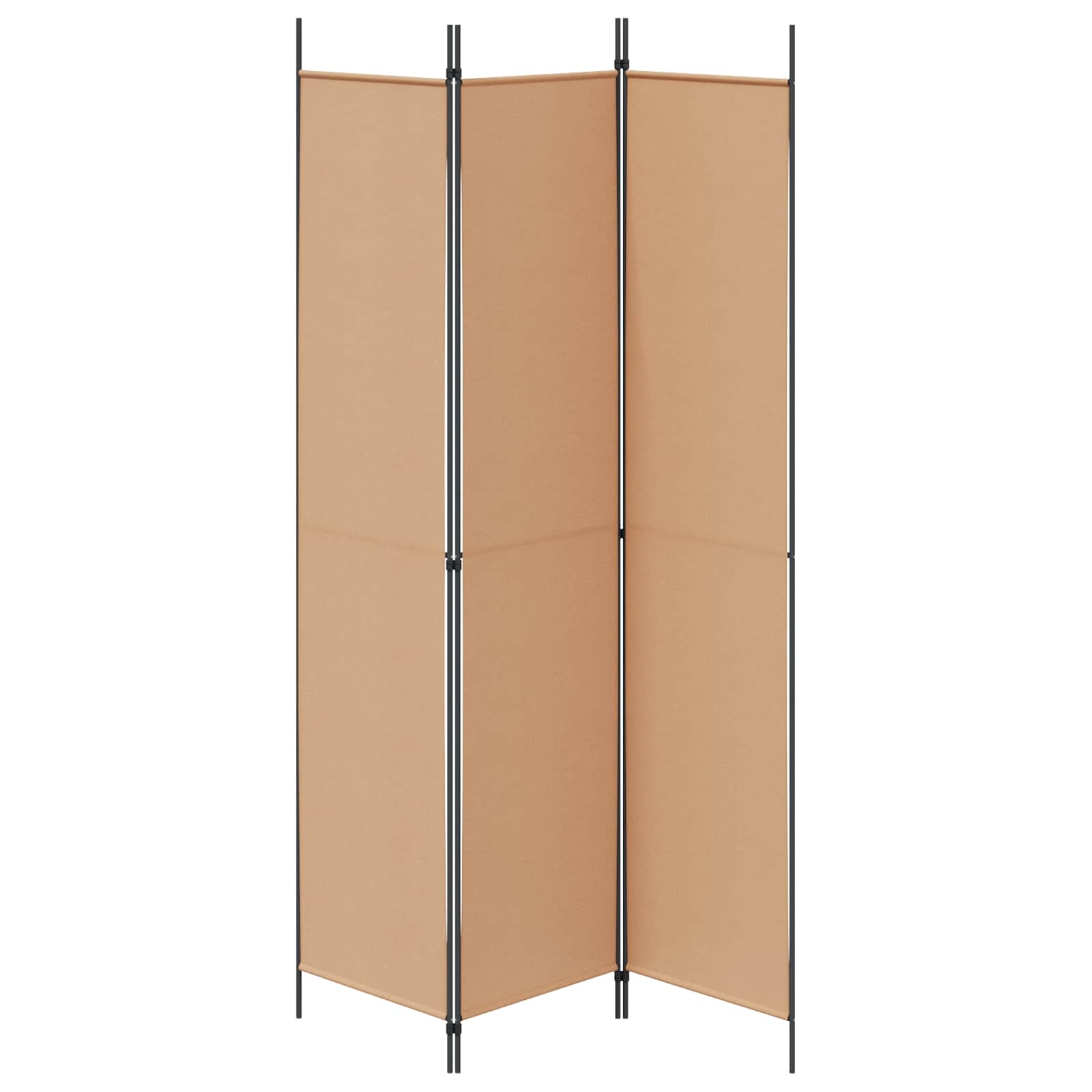 3-panelos válaszfal bézs 150 x 220 cm szövet