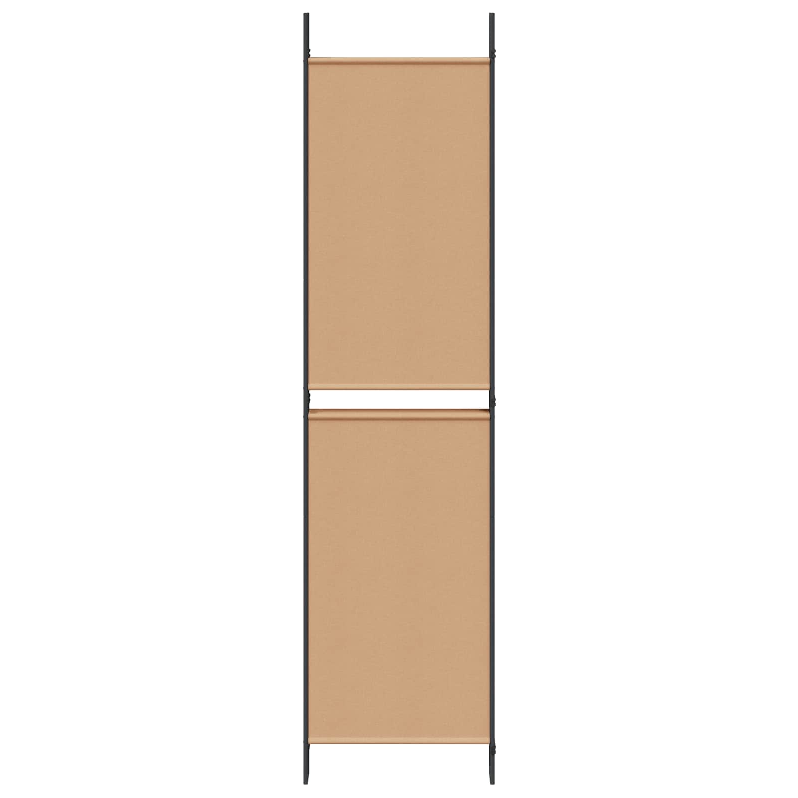 5-paneles szoba elválasztó bézs 250 x 200 cm szövet
