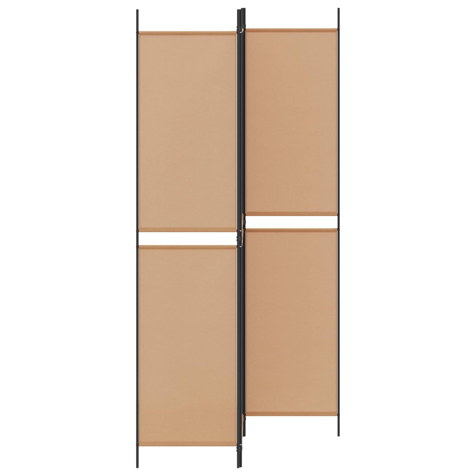 3 paneles szobai elválasztó bézs 150 x 220 cm szövet
