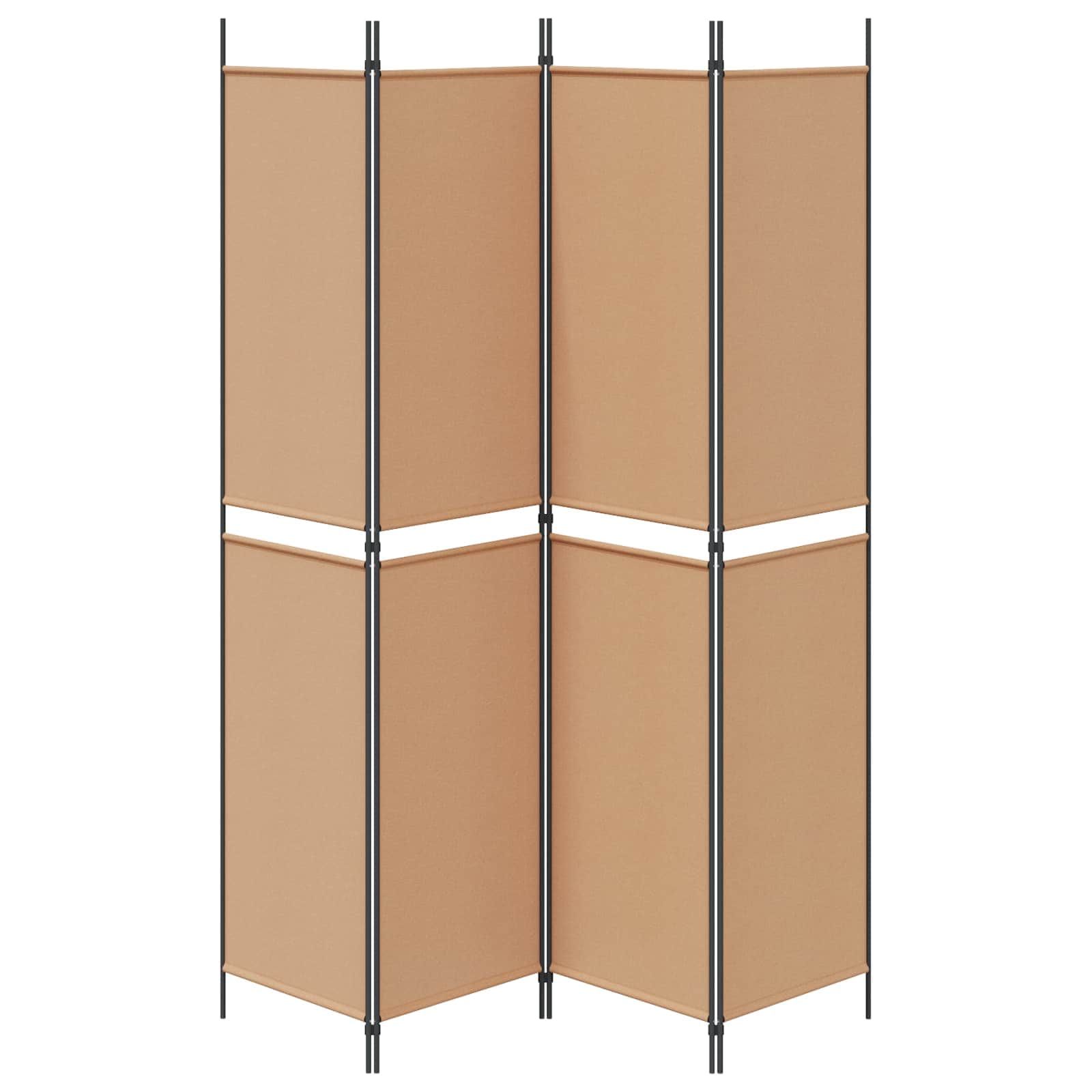 4 paneles szobafal bézs 200 x 220 cm szövet