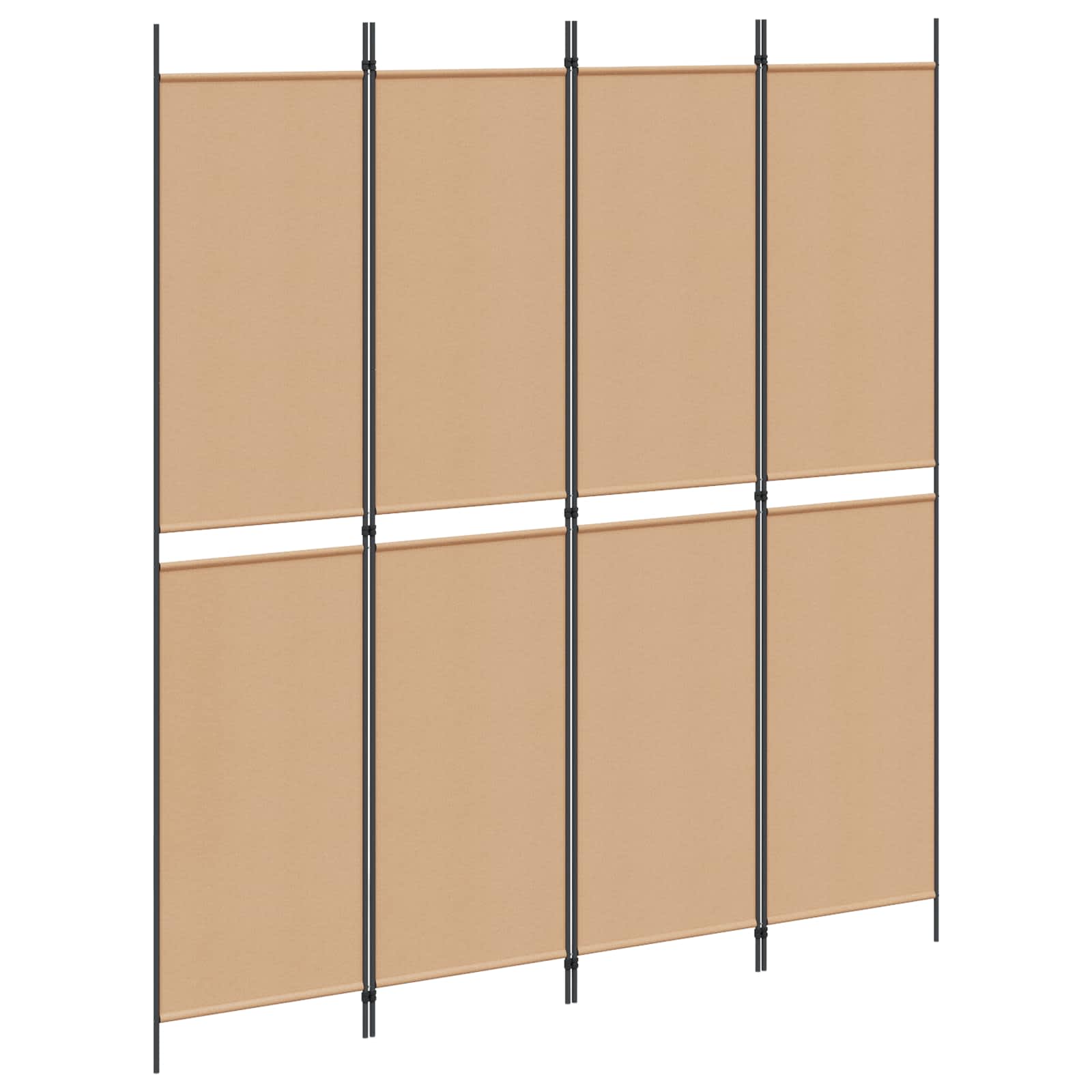 4 paneles szobafal bézs 200 x 220 cm szövet
