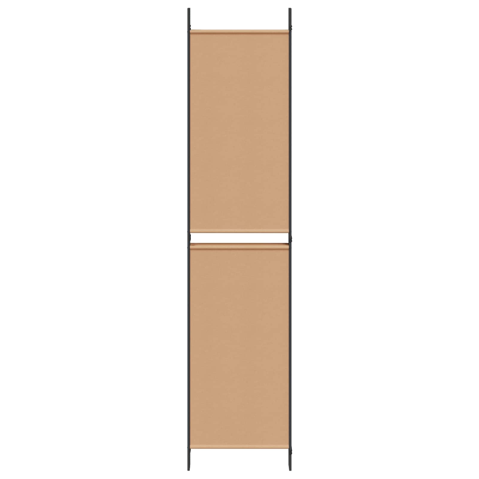 5-panelos szoba leválasztó bézs 250 x 220 cm szövet