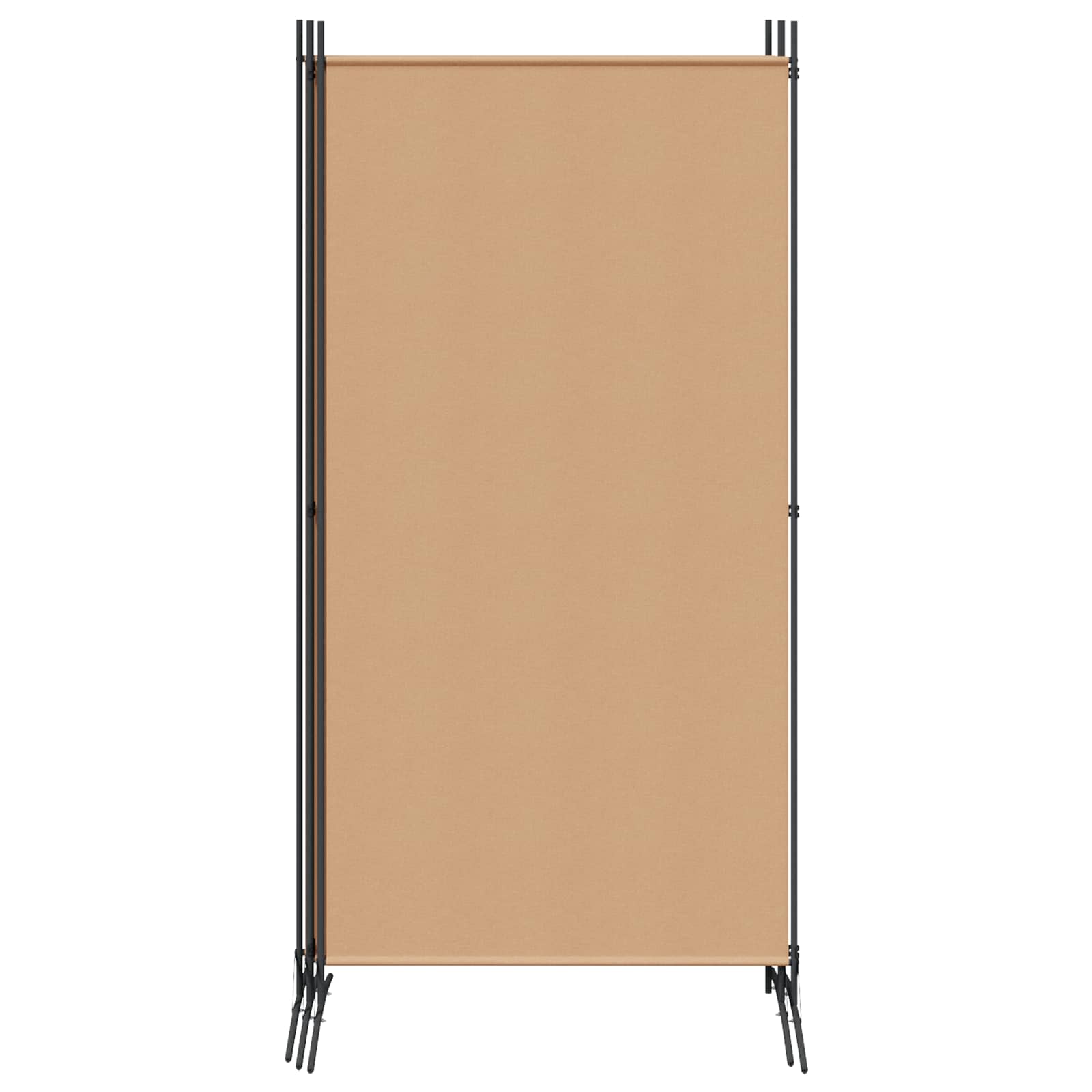 4-paneles szoba elválasztó bézs 346 x 180 cm szövet