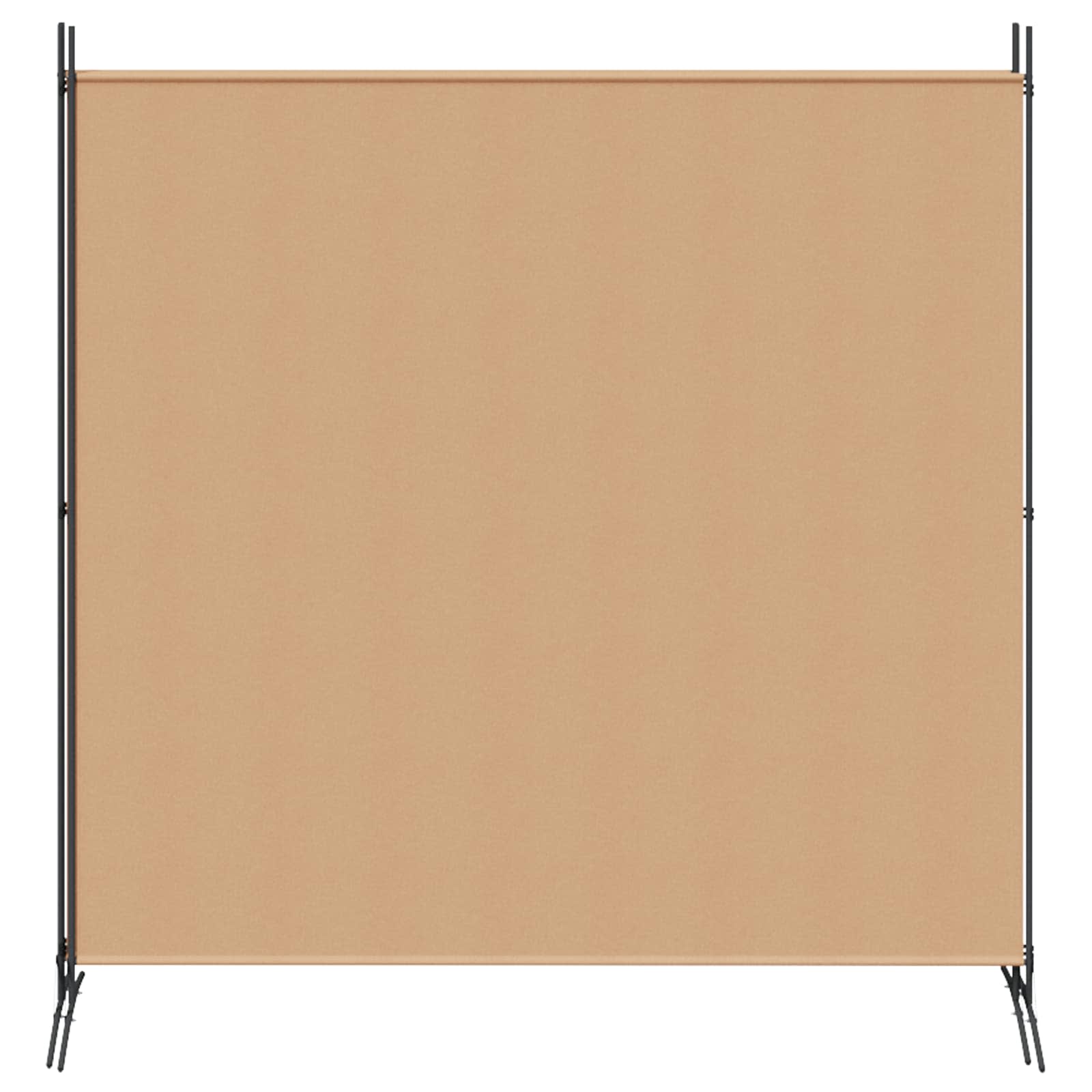 4-paneles szoba elválasztó bézs 525 x 180 cm szövet