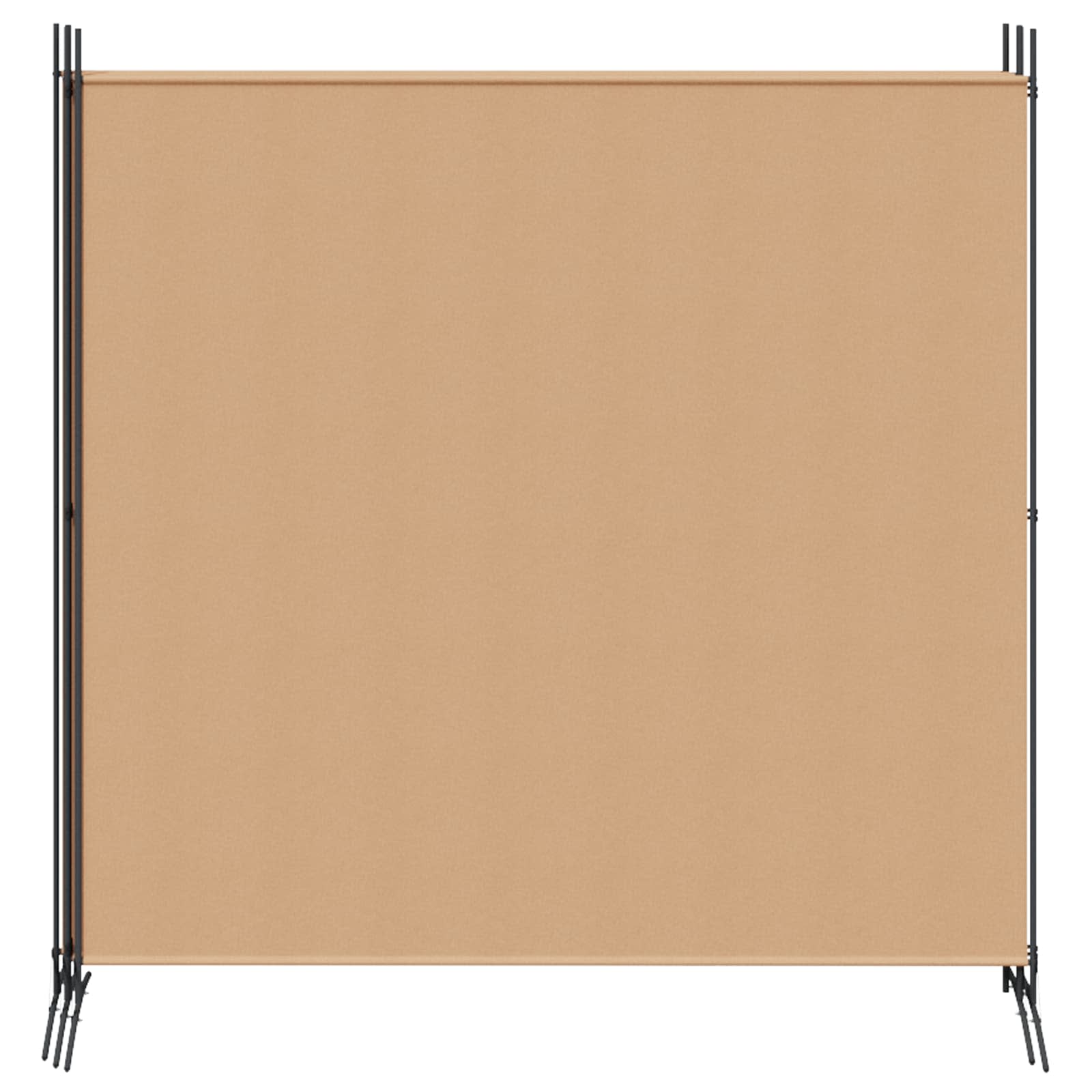 4-paneles szoba elválasztó bézs 698 x 180 cm szövet
