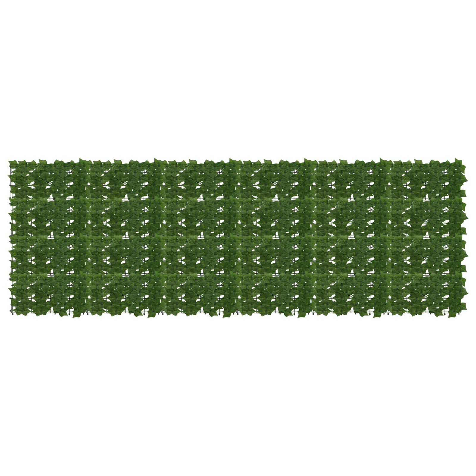 Erkély képernyő levelekkel zöld 300 x 100 cm