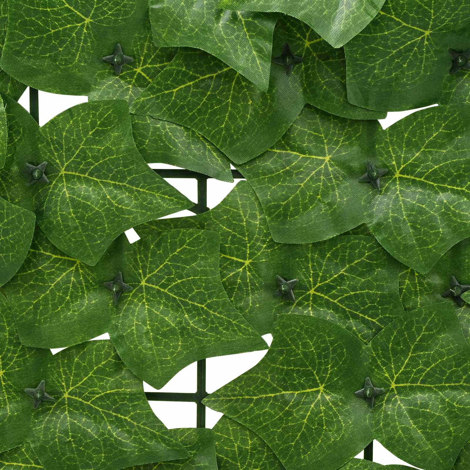 Erkély képernyő levelekkel zöld 400 x 100 cm