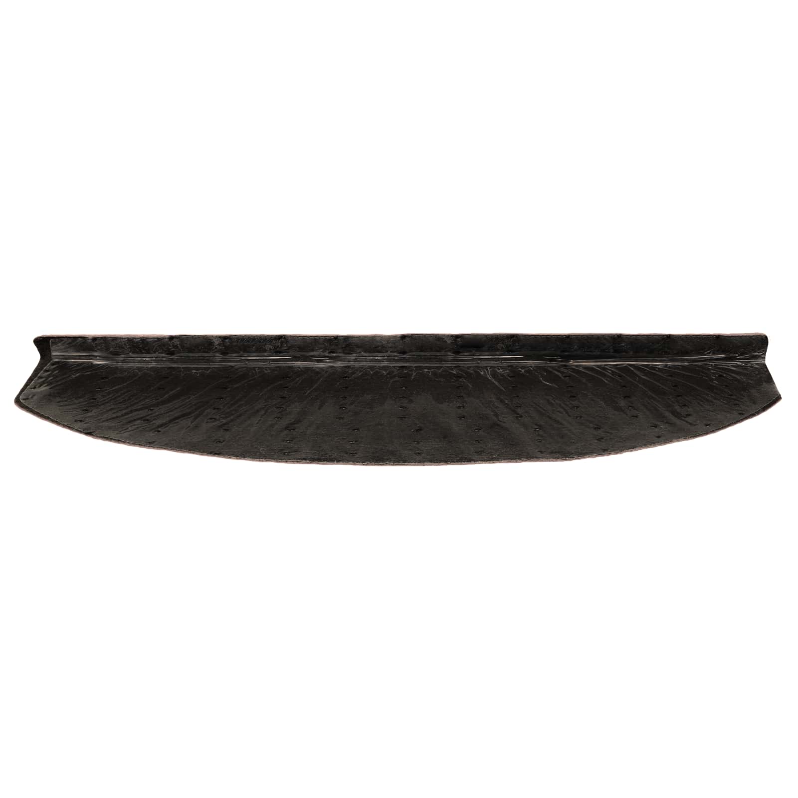 Öntapadós lépcsőszőnyegek félkör 15 pcs bézs 80 x 24,5 x 3,5 cm