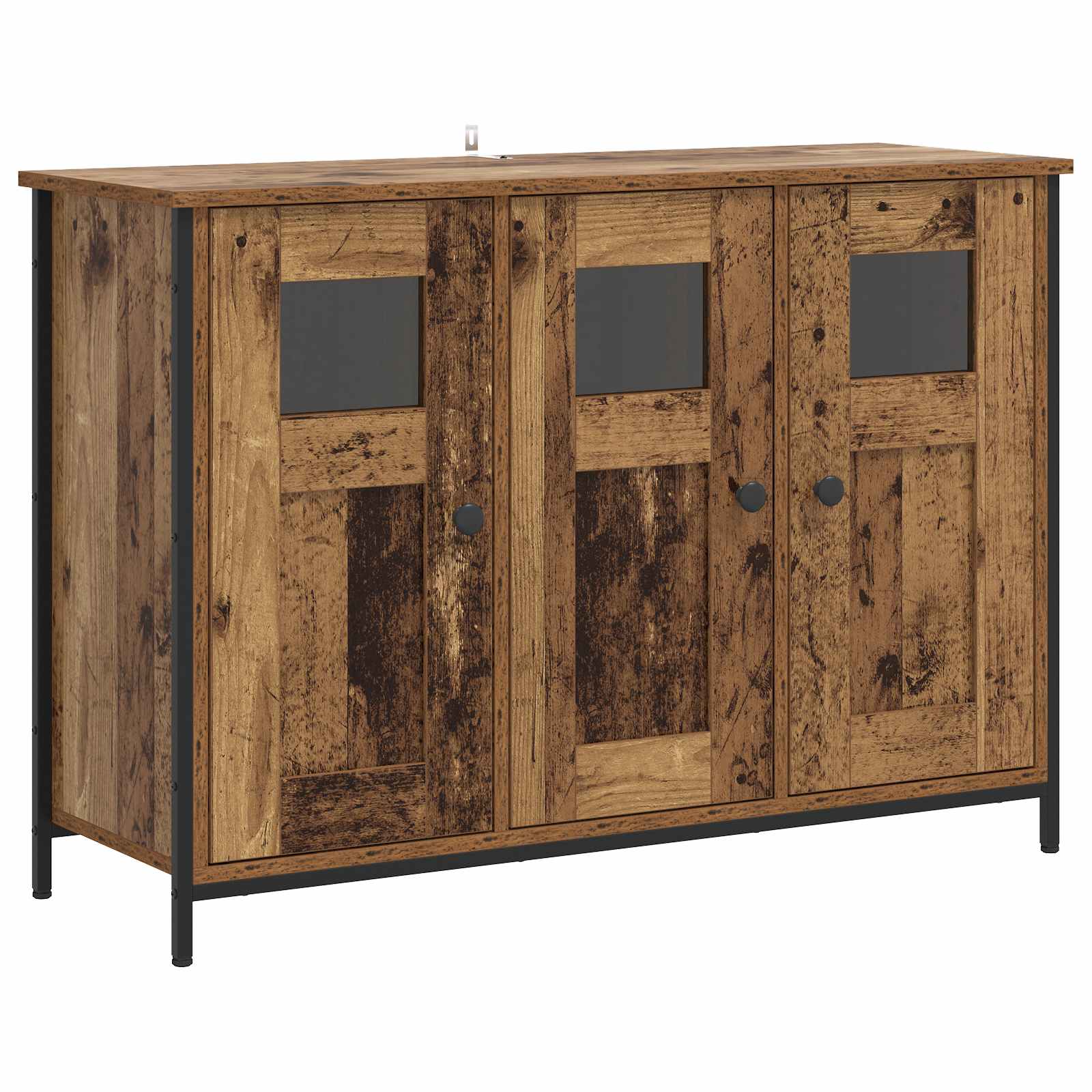 Széf antik fa 100 x 35 x 70 cm szerelt fa