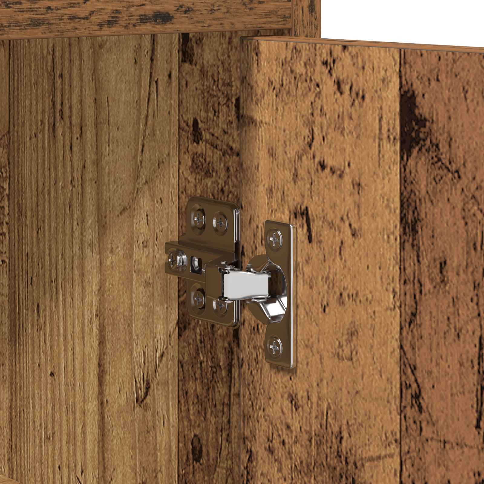 Széf antik fa 98,5 x 33 x 80 cm szerelt fa