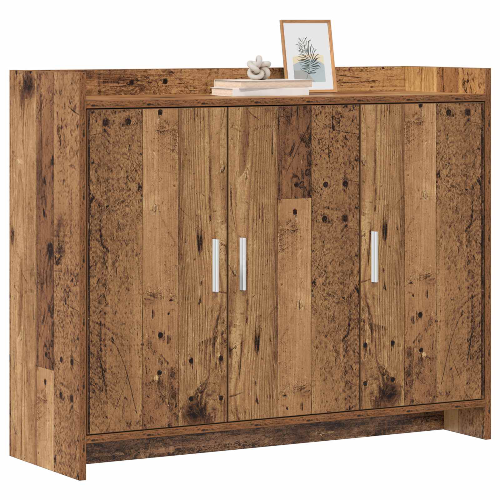 Széf antik fa 98,5 x 33 x 80 cm szerelt fa