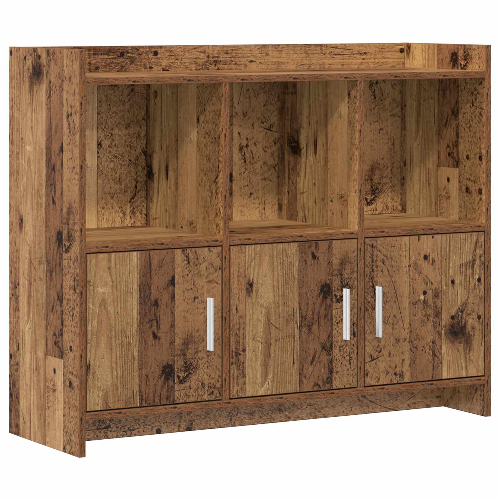 Széf antik fa 98,5 x 33 x 80 cm szerelt fa