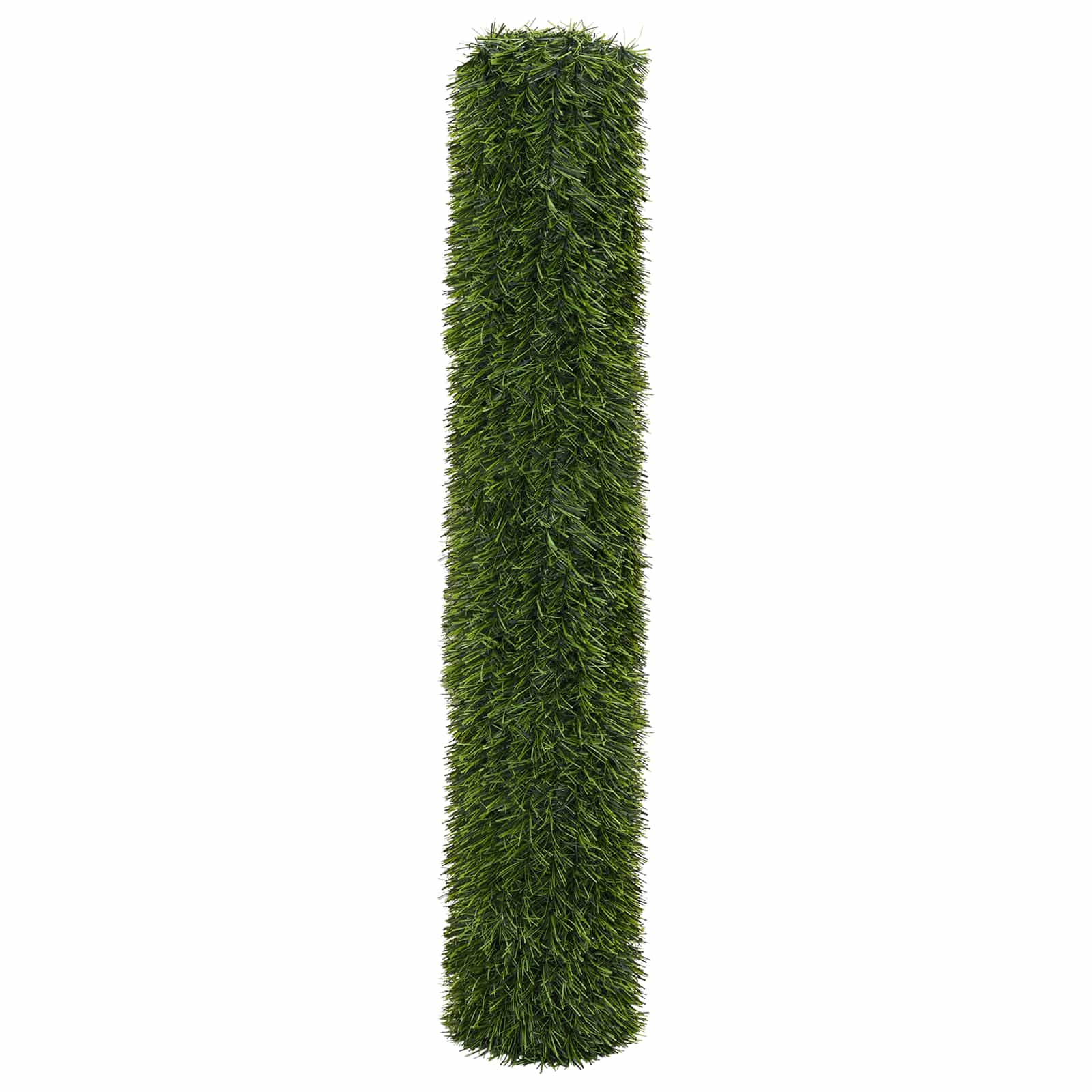 Műanyag kerítés világos zöld 1,5 x 4 m pvc és acél