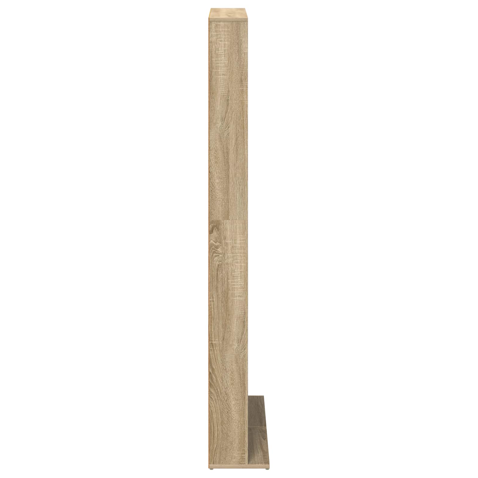 Cd szekrény 2 db sonoma tölgy 33 x 23,5 x 175 cm szerelt fa