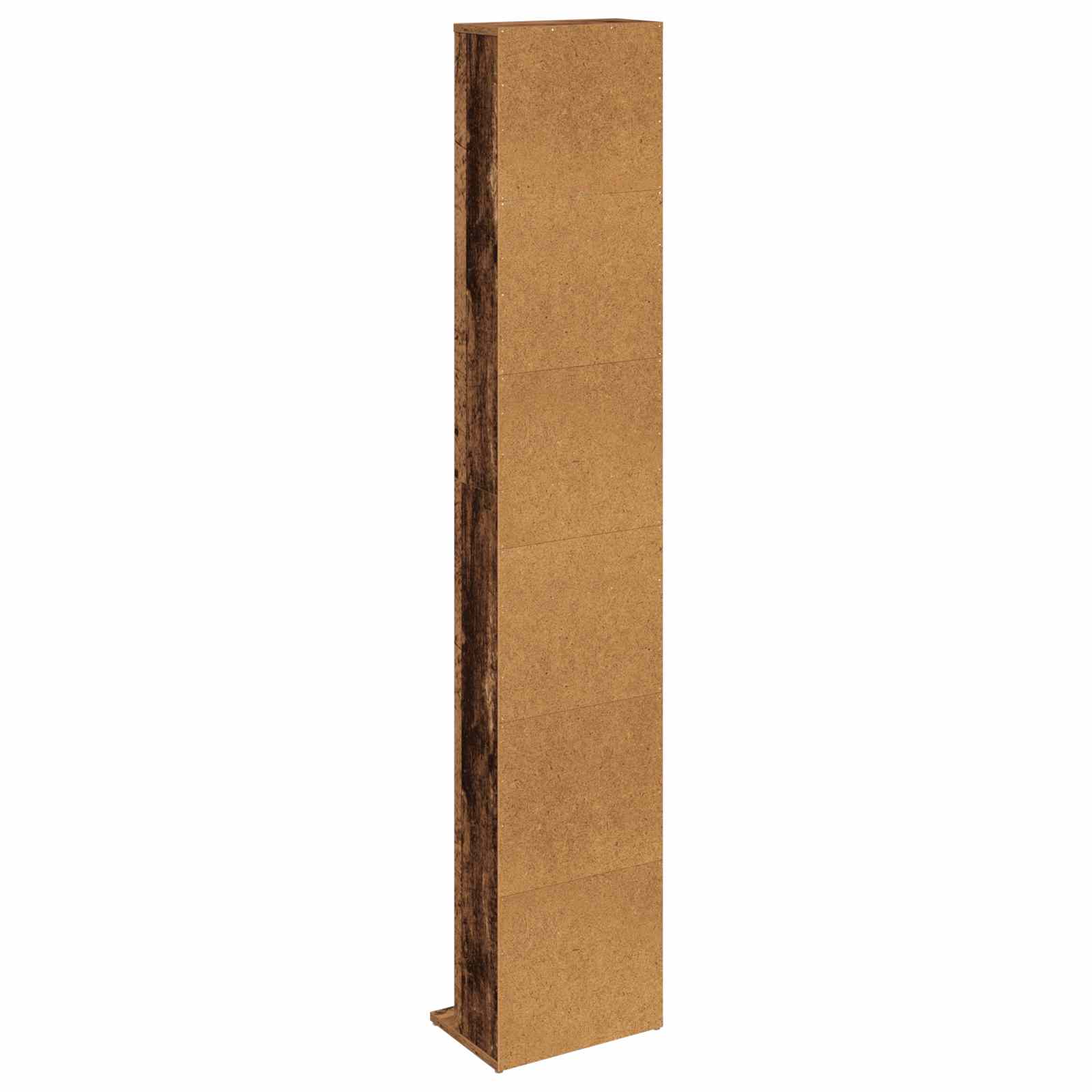 Cd szekrény antik fa 33 x 23,5 x 175 cm szerelt fa