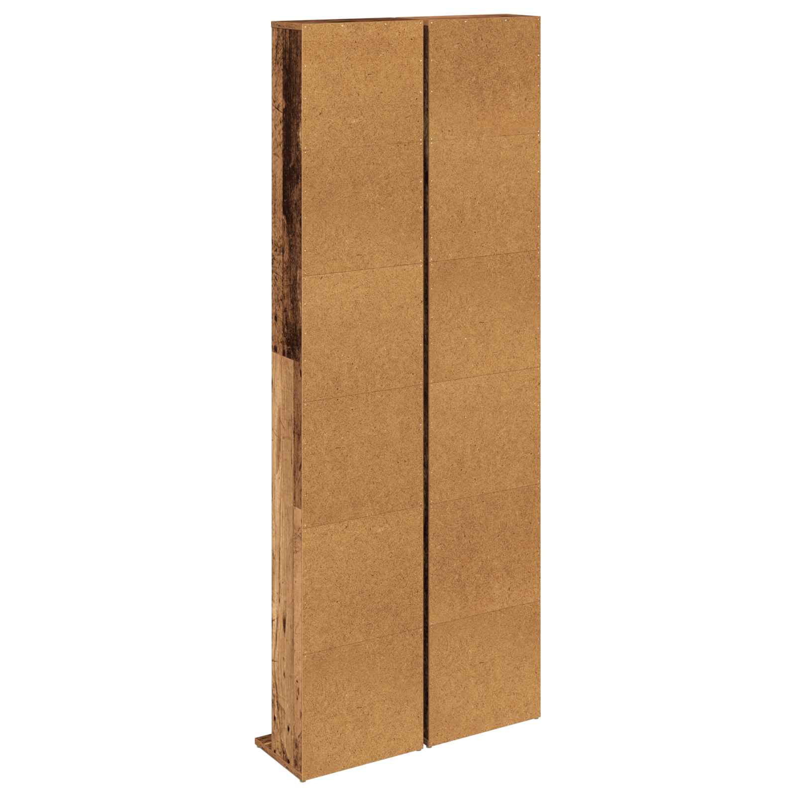 Cd szekrény 2 db antik fa 33 x 23,5 x 175 cm szerelt fa