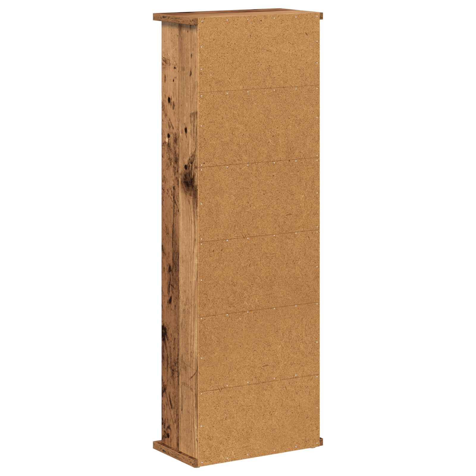Cd szekrény antik fa 60 x 17 x 92 cm szerelt fa