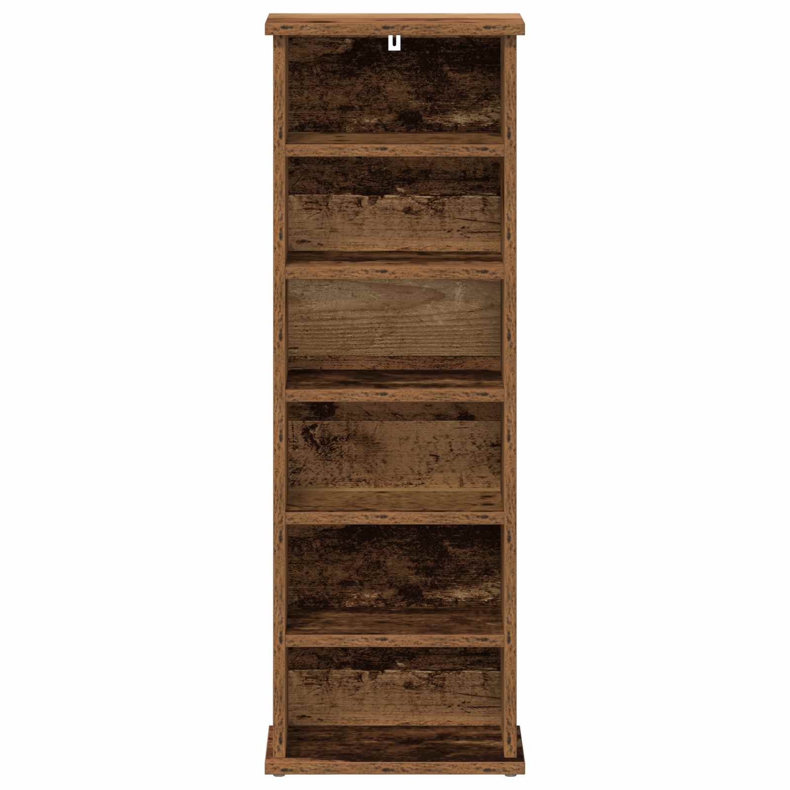 Cd szekrény antik fa 60 x 17 x 92 cm szerelt fa