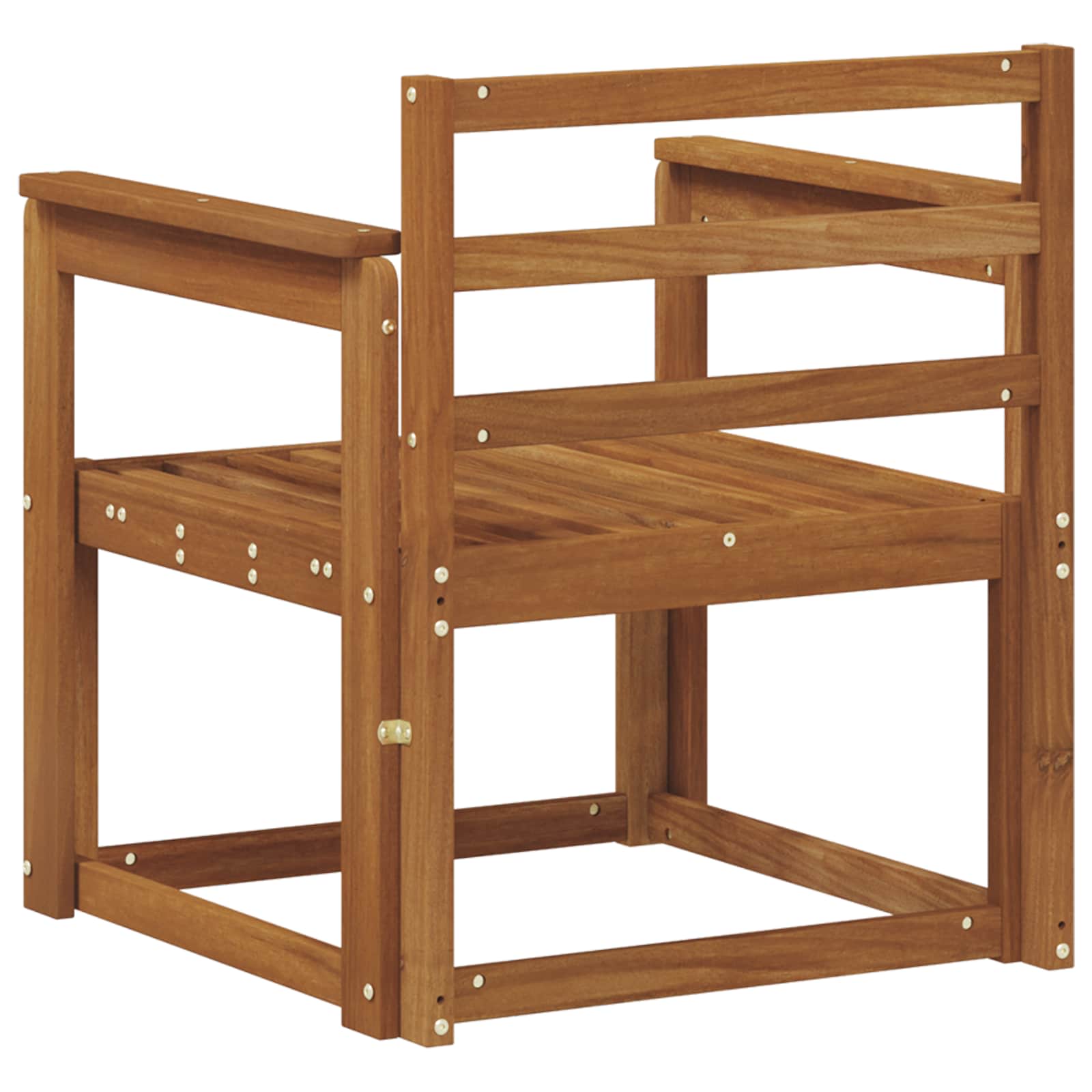 Kültéri kanapé szett tömör akácfa természetes