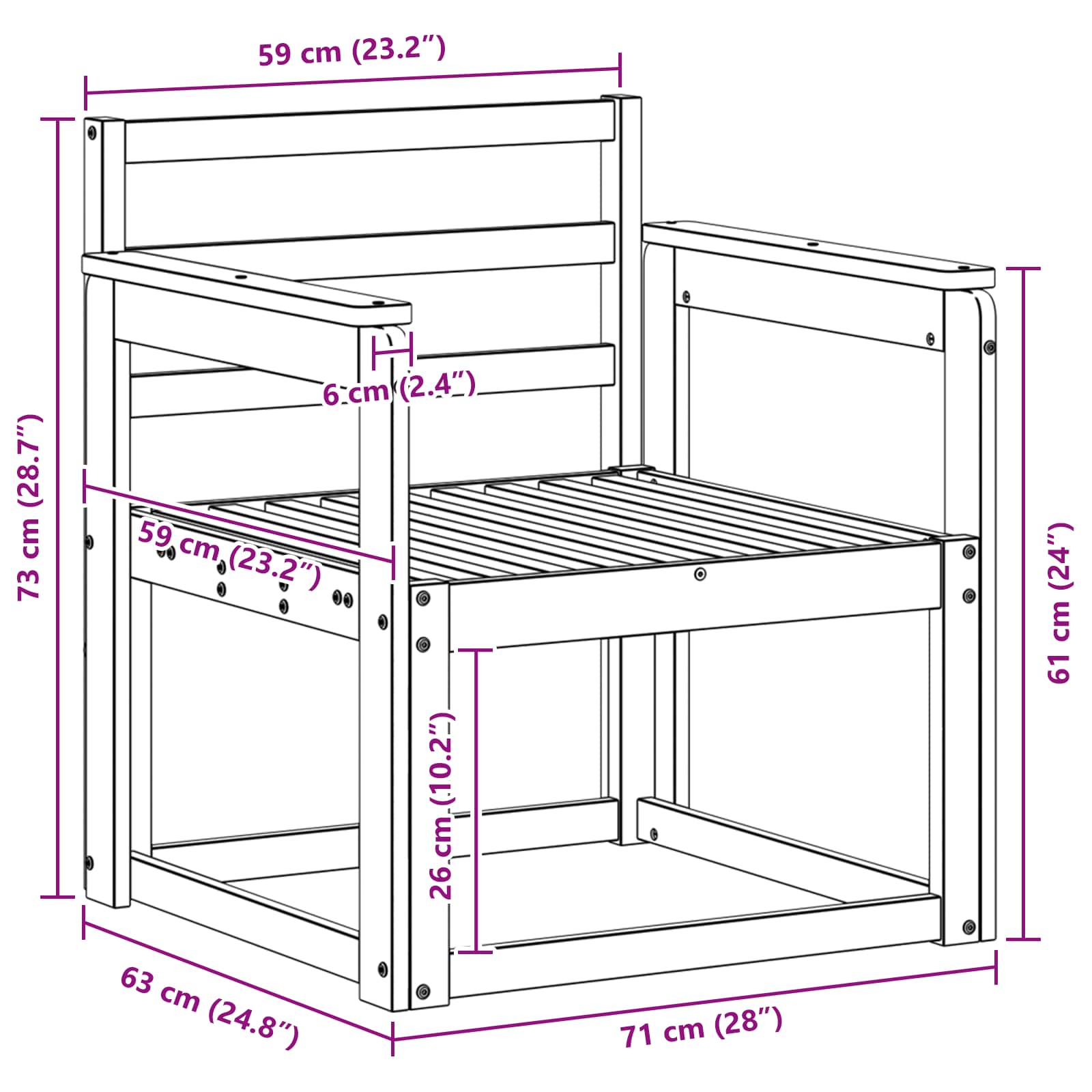 Kültéri kanapé szett tömör akácfa természetes