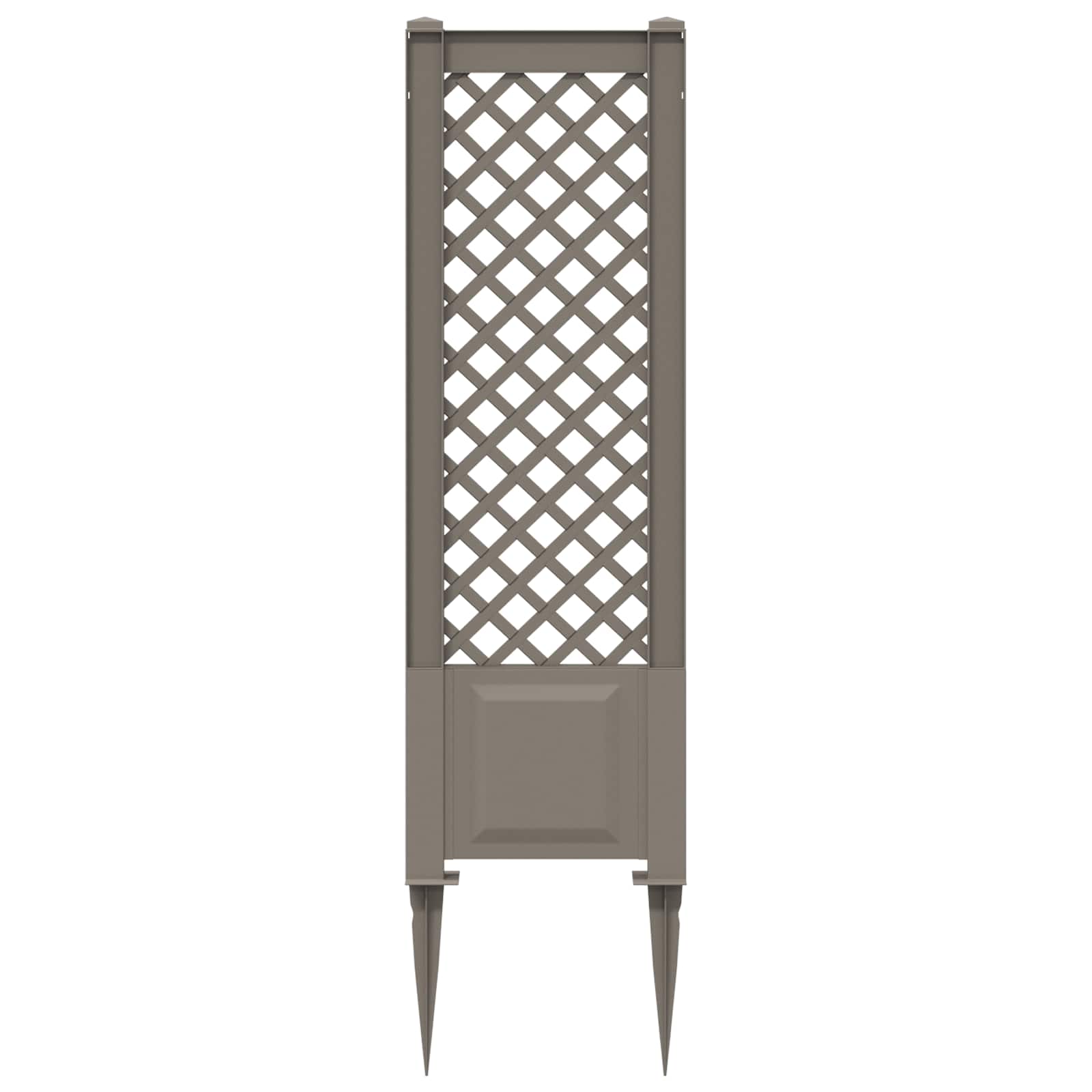 Trellis tüskével szürke 43 x 6 x 165 cm pp