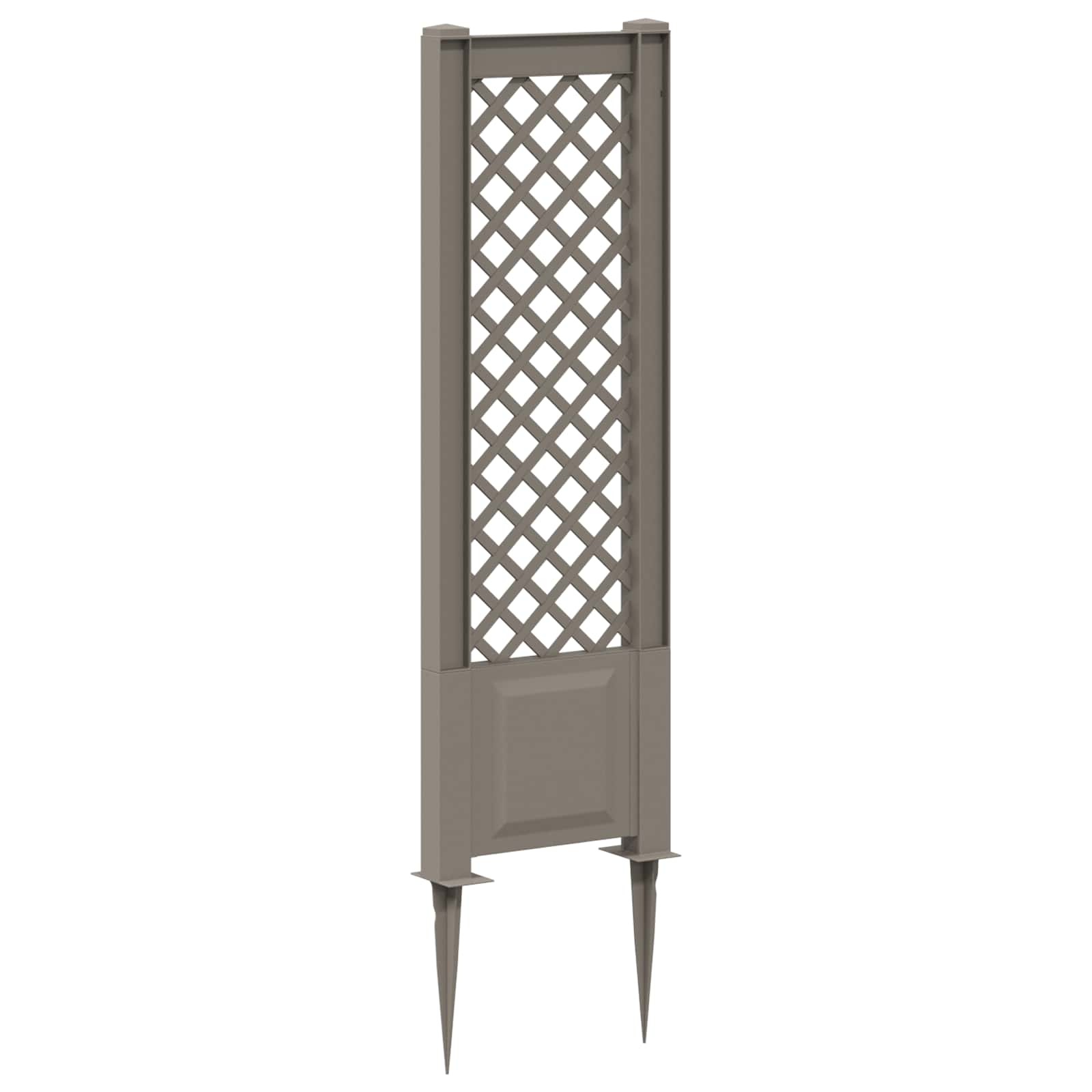 Trellis tüskével szürke 43 x 6 x 165 cm pp