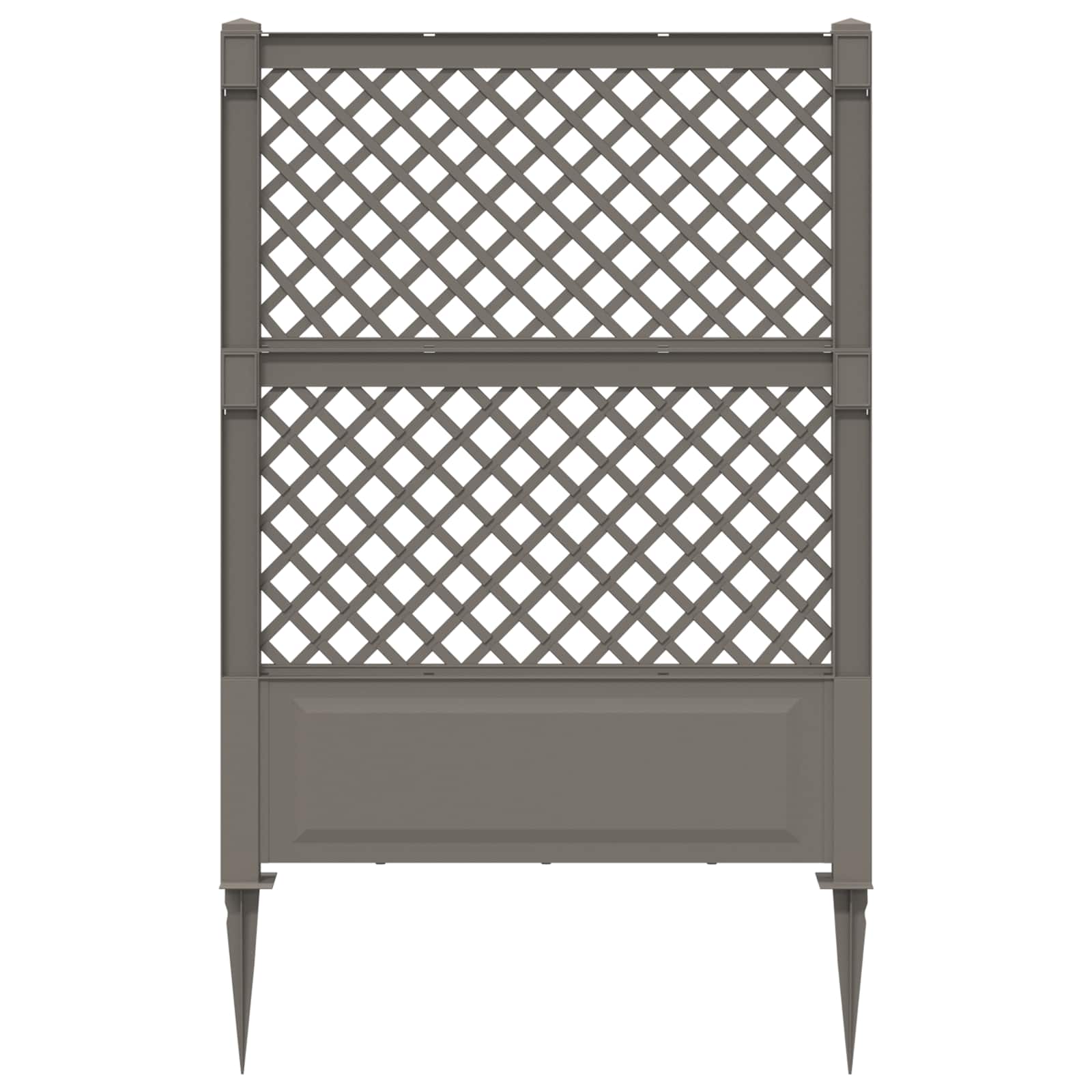 Trellis tüskével szürke 99 x 6 x 165 cm pp