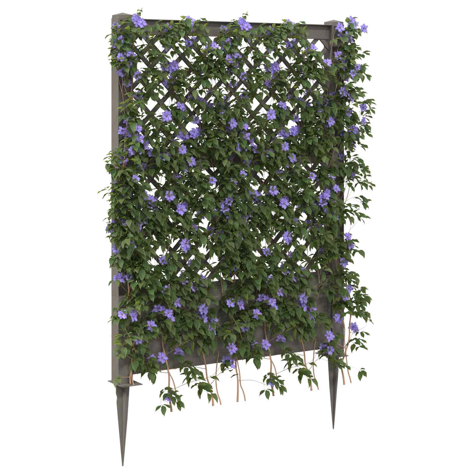 Trellis tüskével szürke 99 x 6 x 165 cm pp