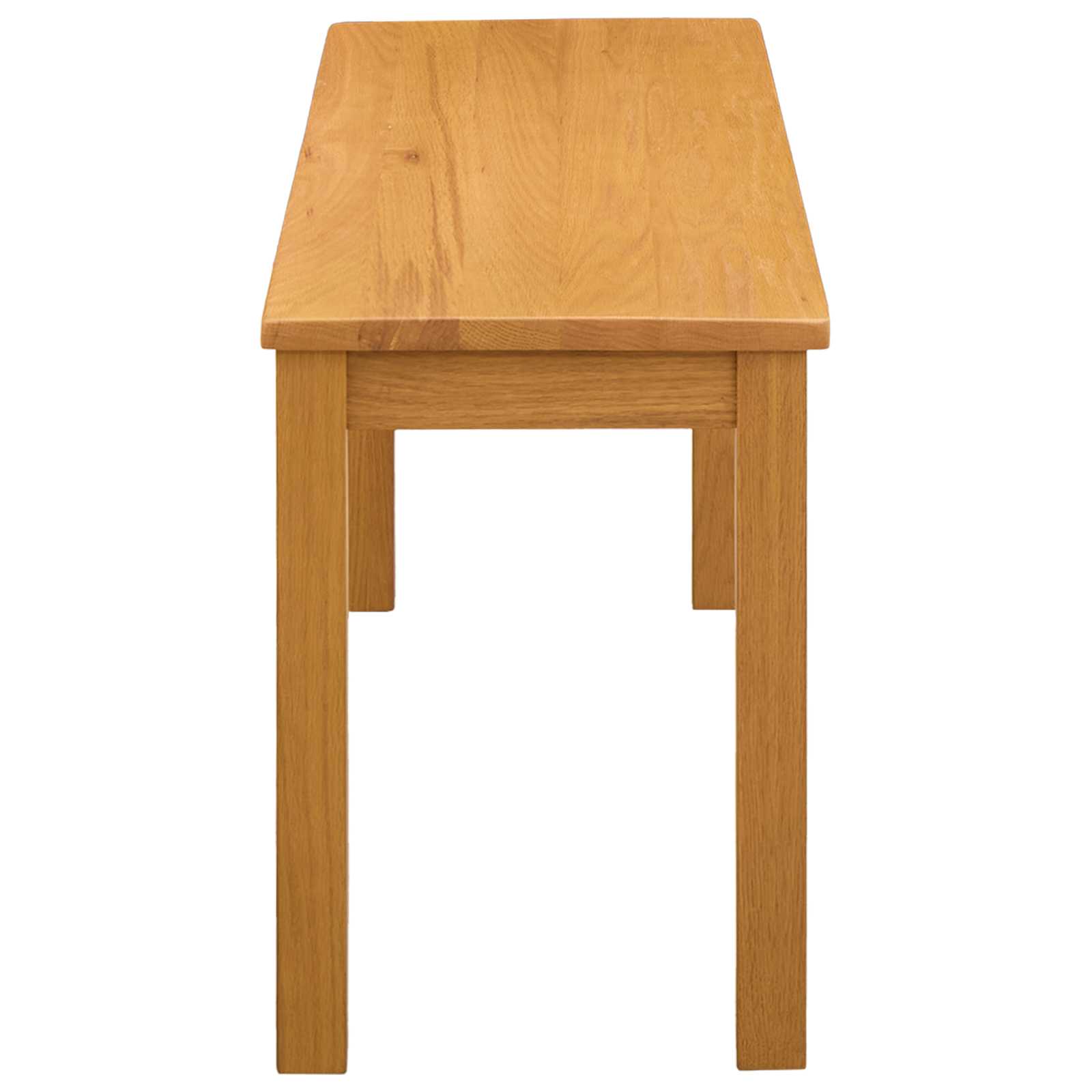Étkező pad 95 x 32 x 45 cm tömör tölgyfa természetes