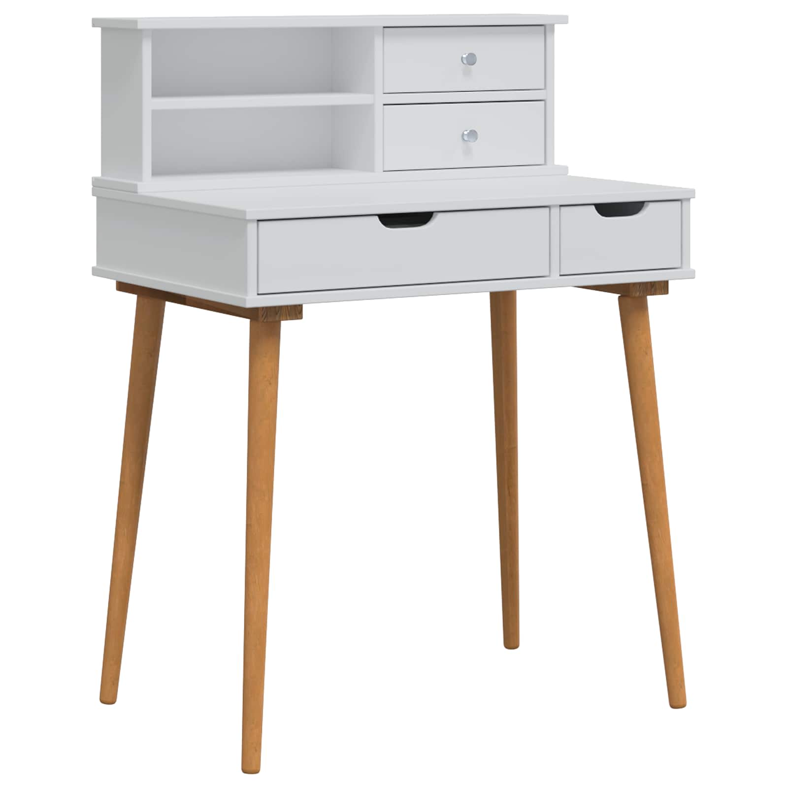 Sminkasztal készlet fauske 2 db fehér 76 x 50 x 103,5 cm