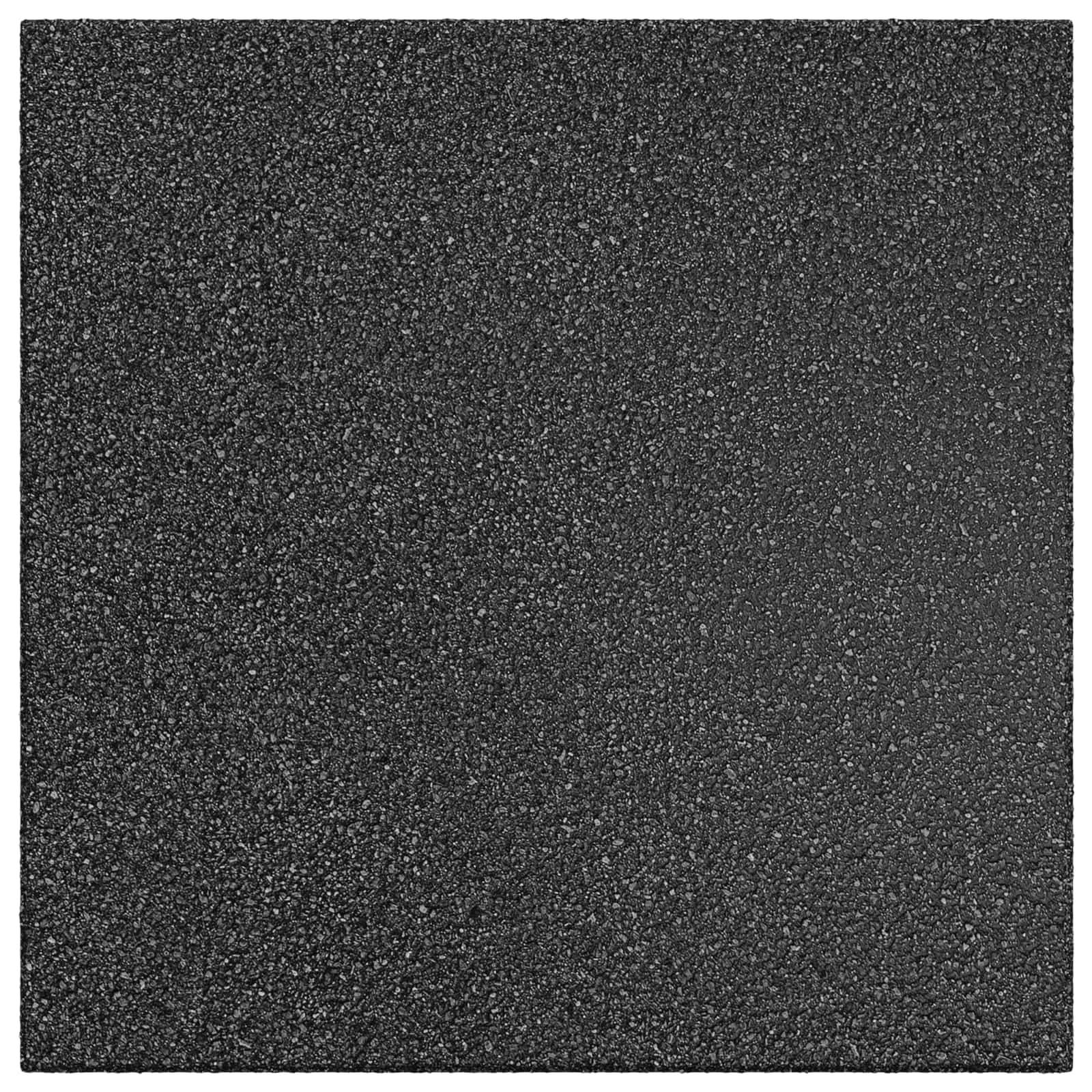 Esés elleni védelmi csempék 18 pcs fekete 50 x 50 cm gumi