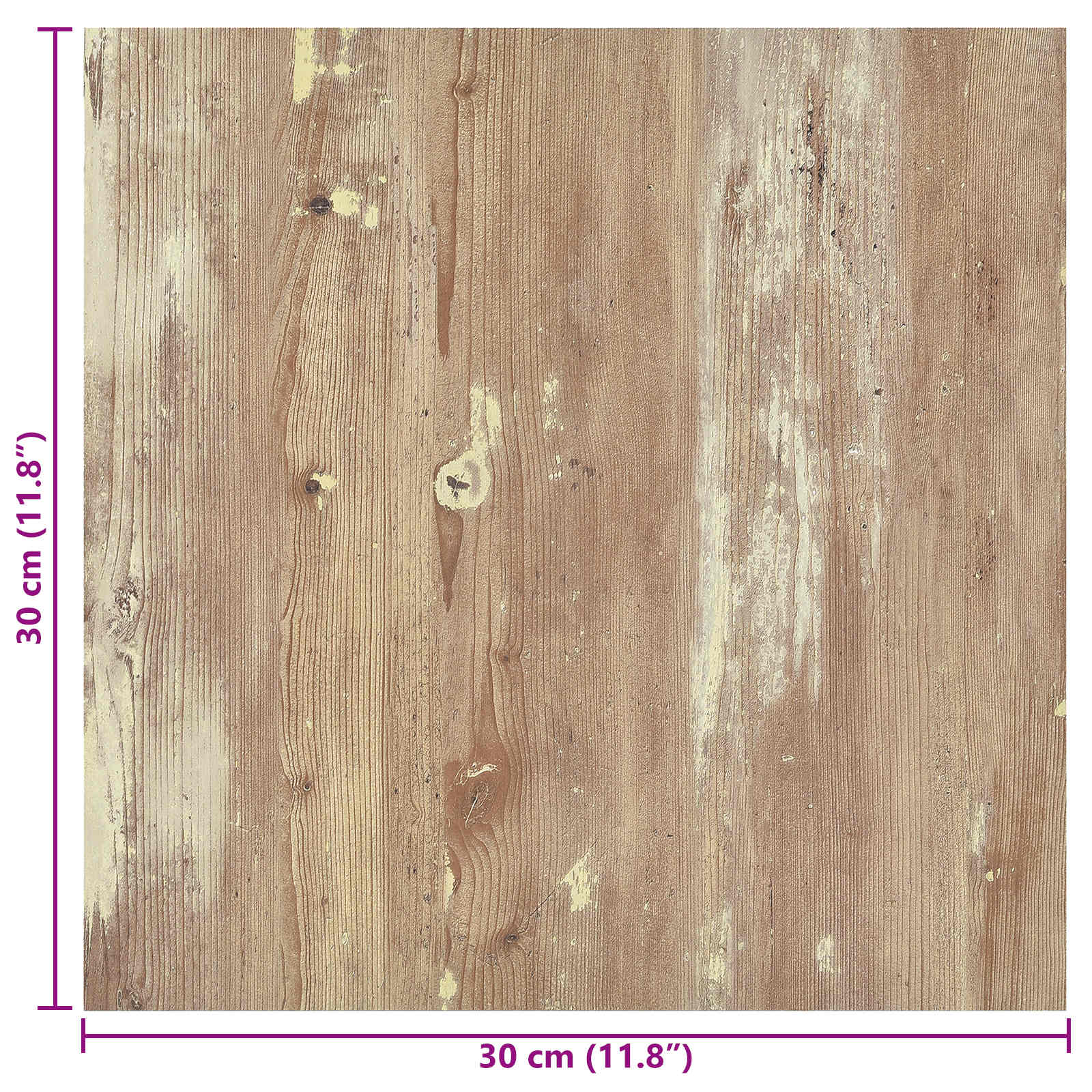 Öntapadós padló panelek 30,5 x 30,5 cm 20 pcs pvc