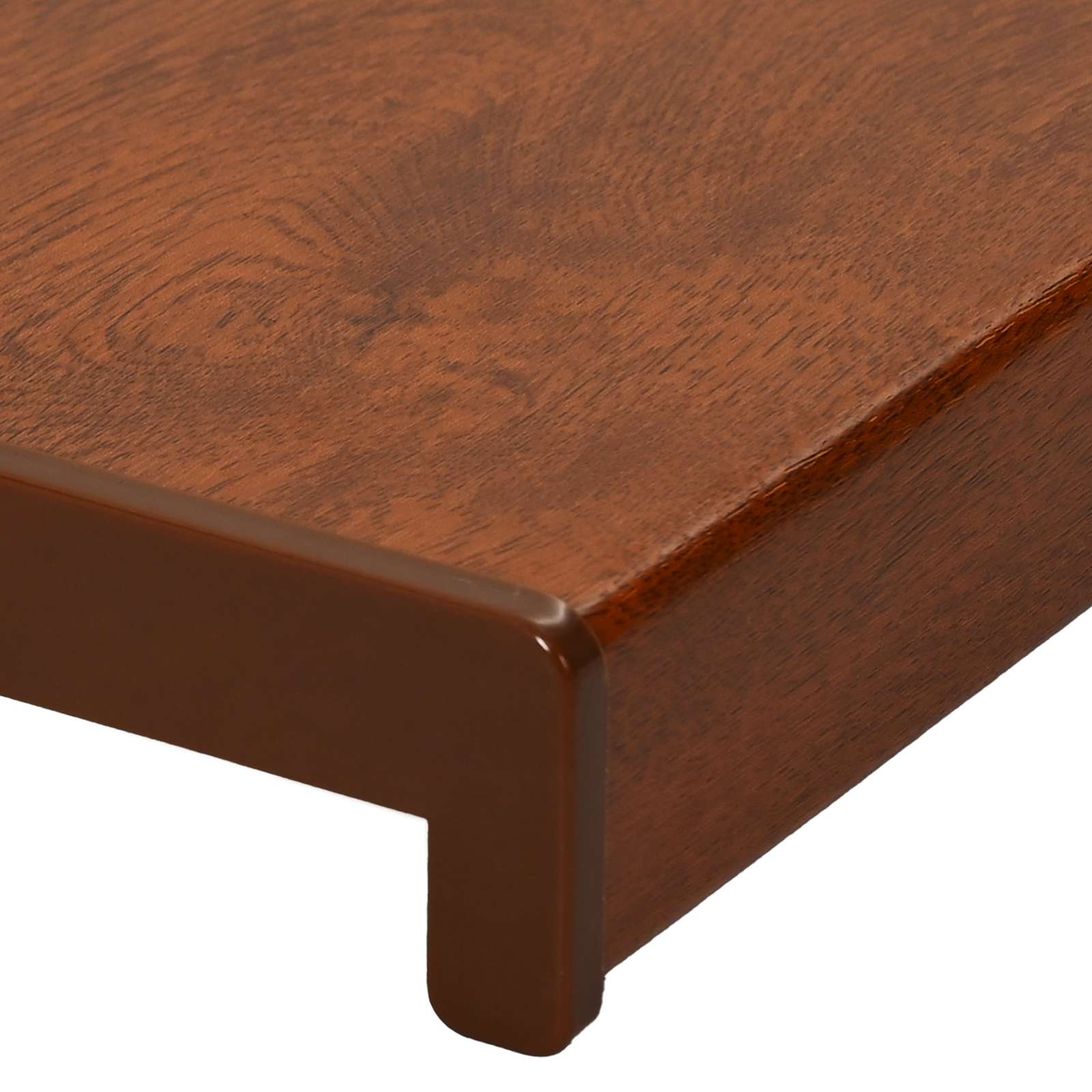 Ablakpárkány barna fa 80 x 10 x 4,5 cm pvc