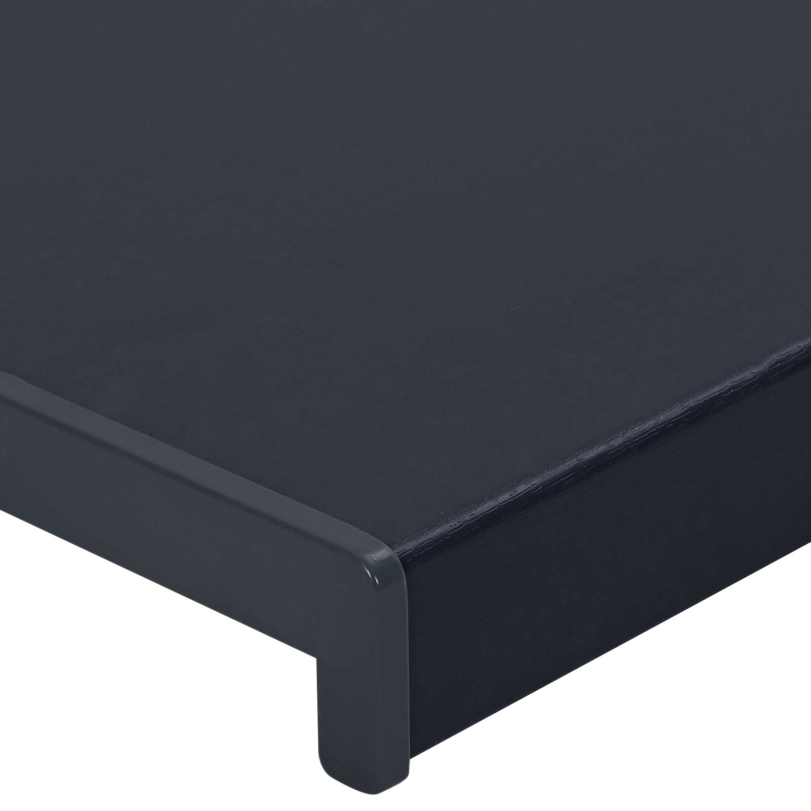 Ablakpárkány antracit fa erezettel 160 x 30 x 4,5 cm pvc