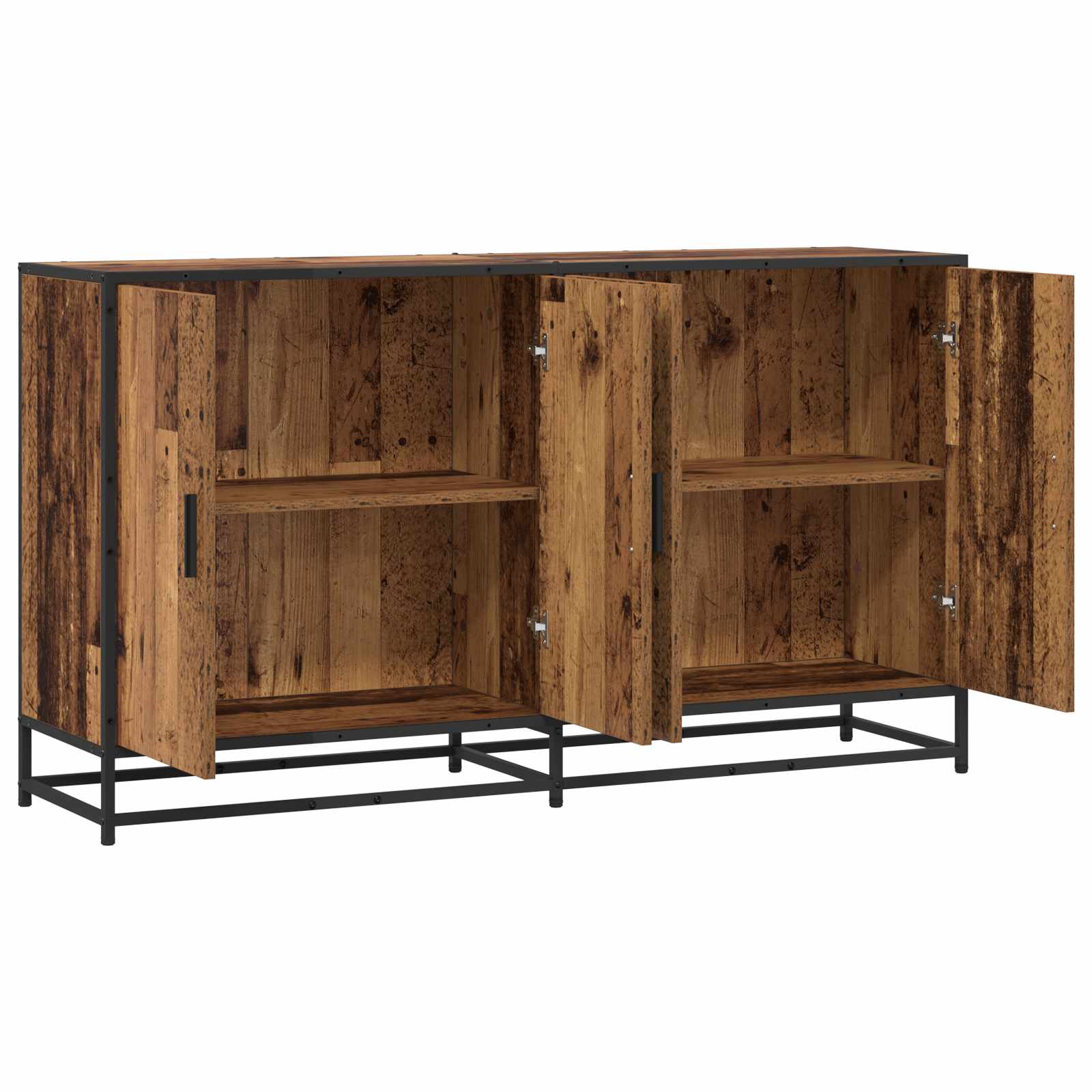 Széf antik fa 134 x 35 x 76 cm szerelt fa