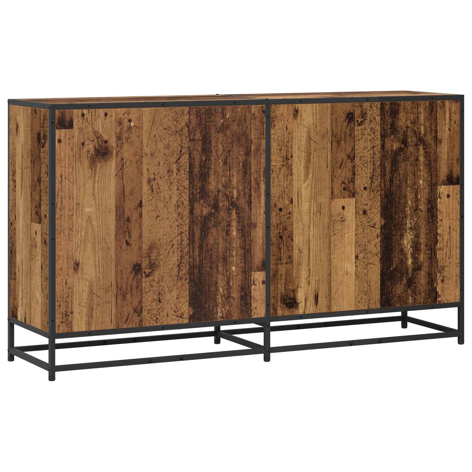Széf antik fa 134 x 35 x 76 cm szerelt fa