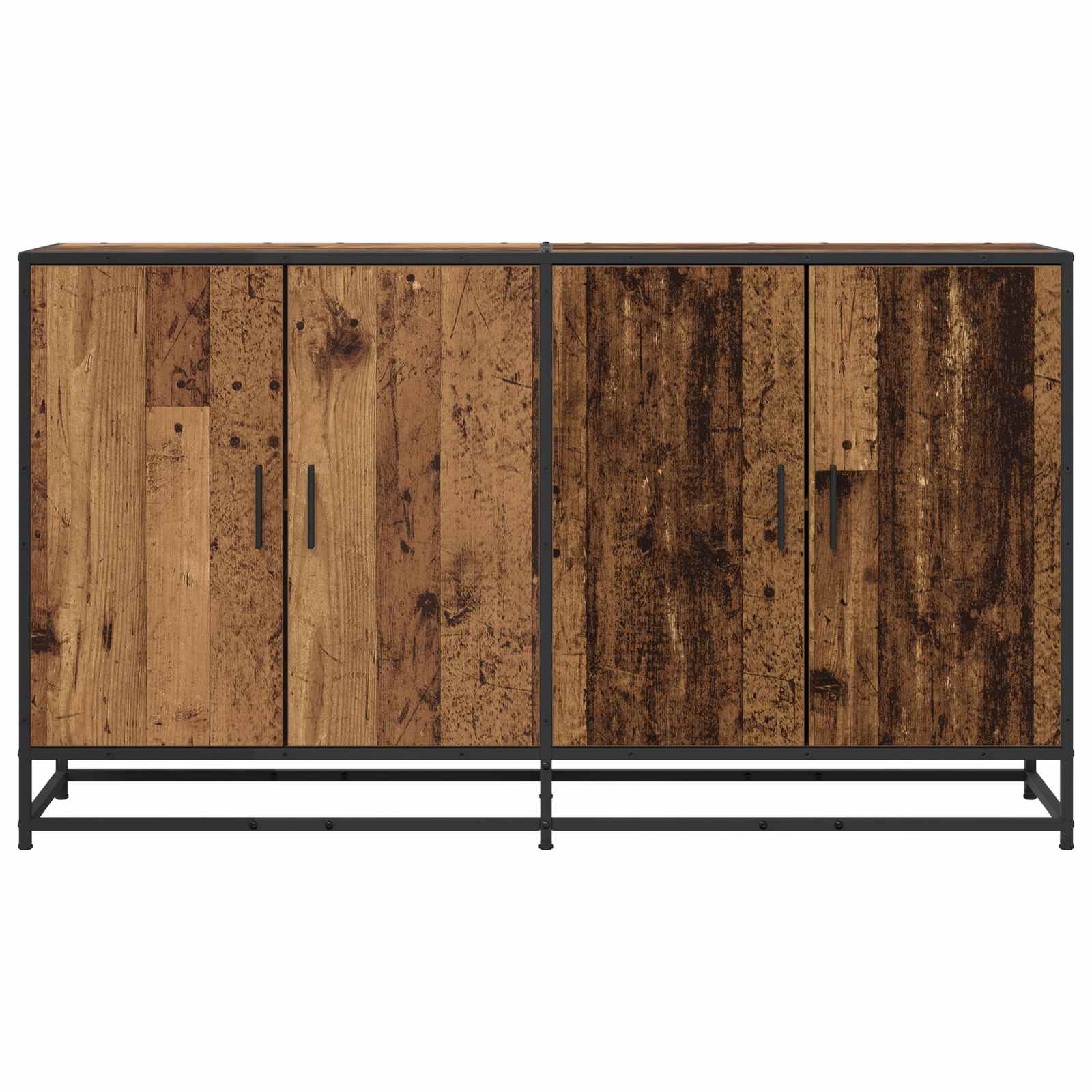 Széf antik fa 134 x 35 x 76 cm szerelt fa