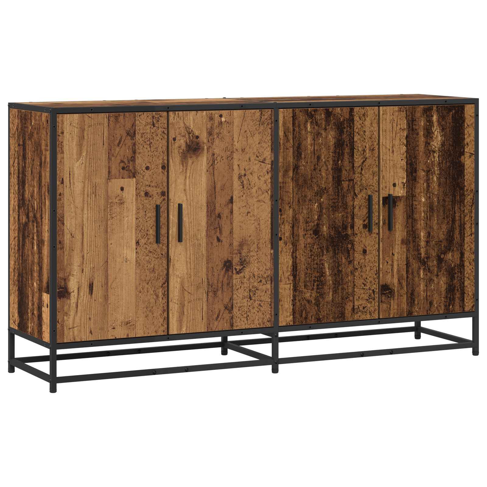 Széf antik fa 134 x 35 x 76 cm szerelt fa