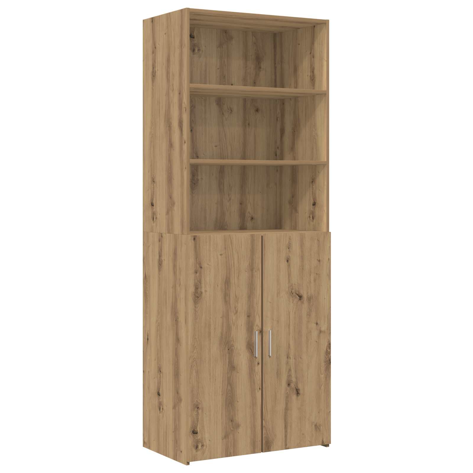 Polcos tárolószekrény kézműves tölgy 70 x 42,5 x 225 cm