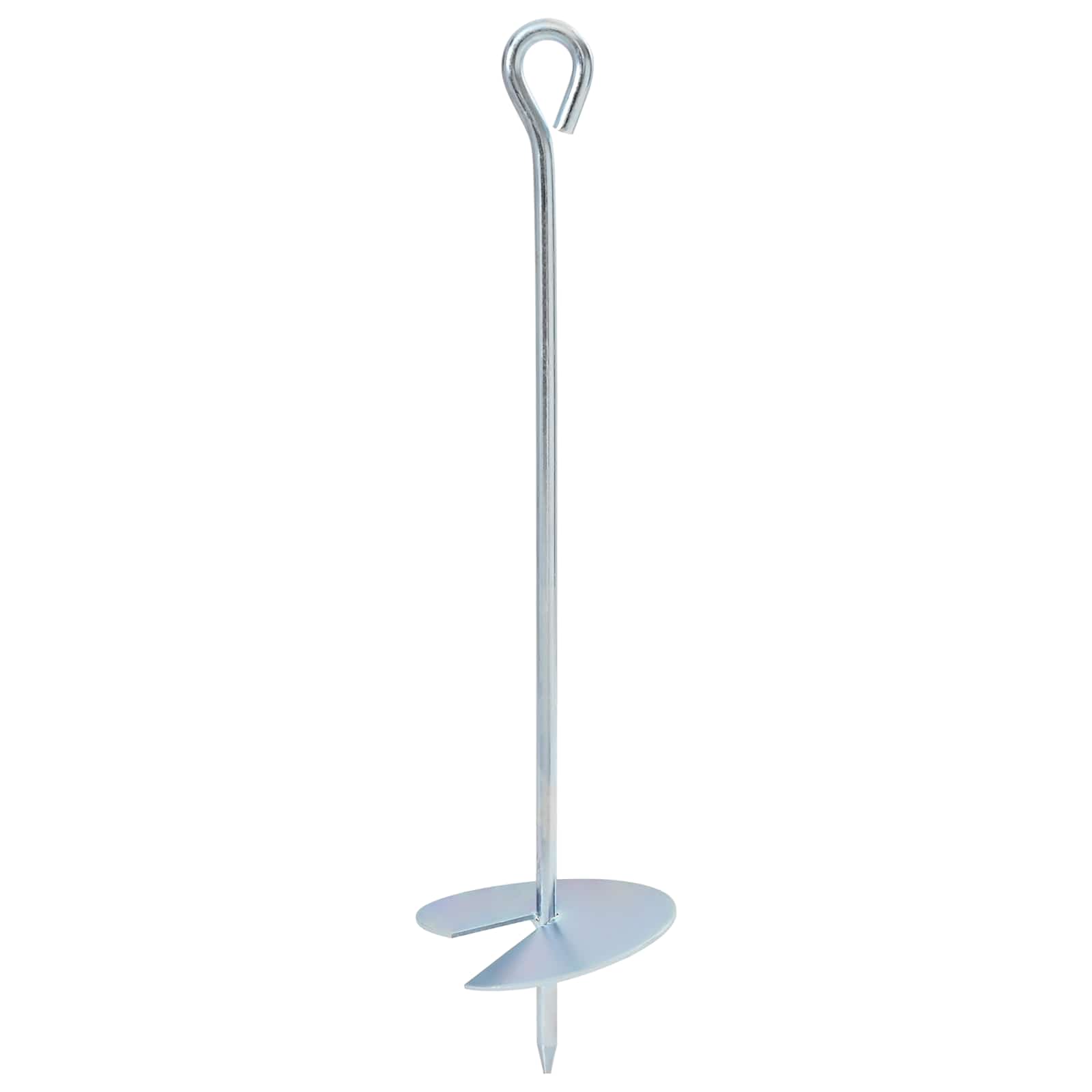 Földi horgony 6 pcs ezüst ø10 x 40 cm galvanizált fém