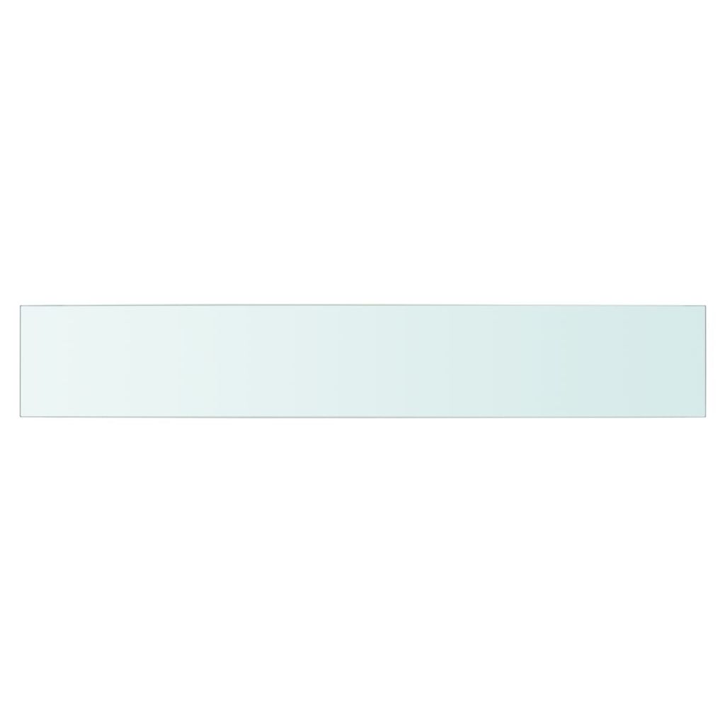 90x15 cm átlátszó panel üvegpolc