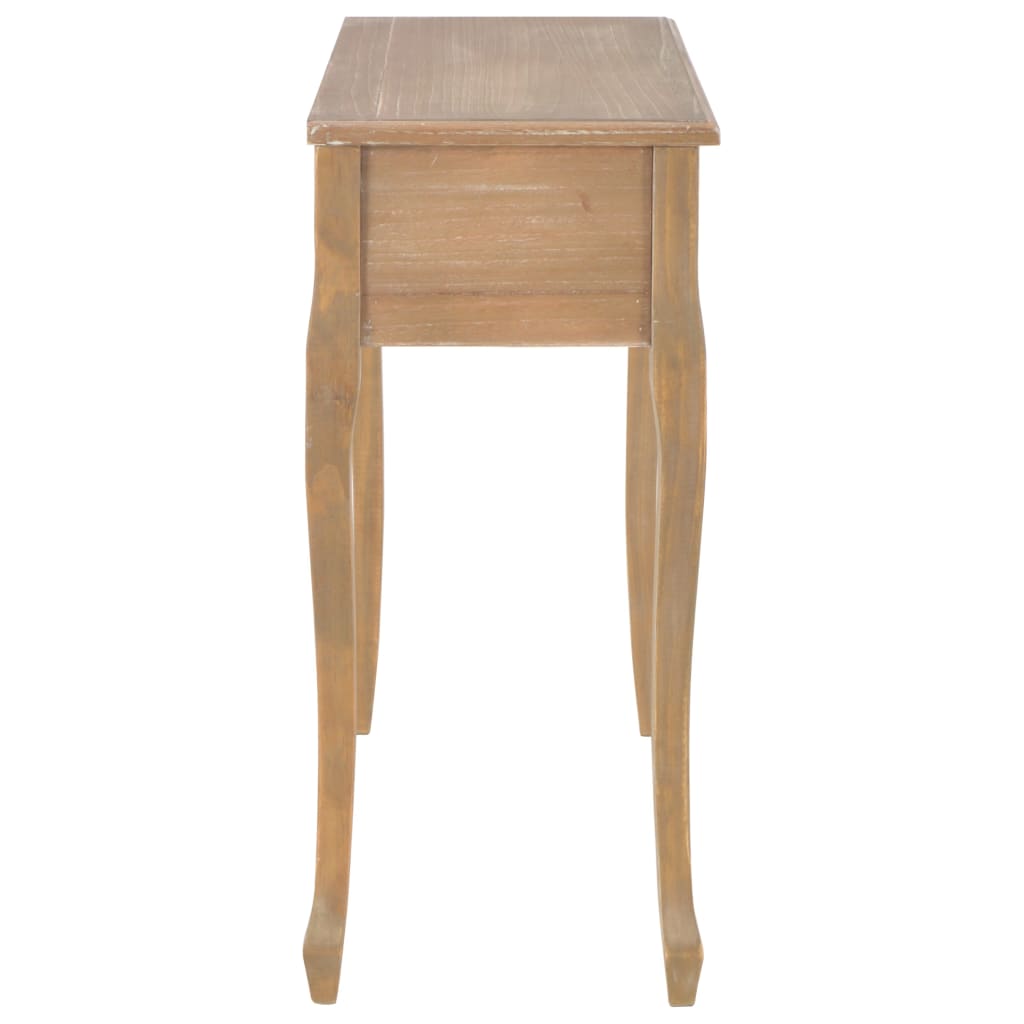 Barna 3-fiókos fésülködőasztal