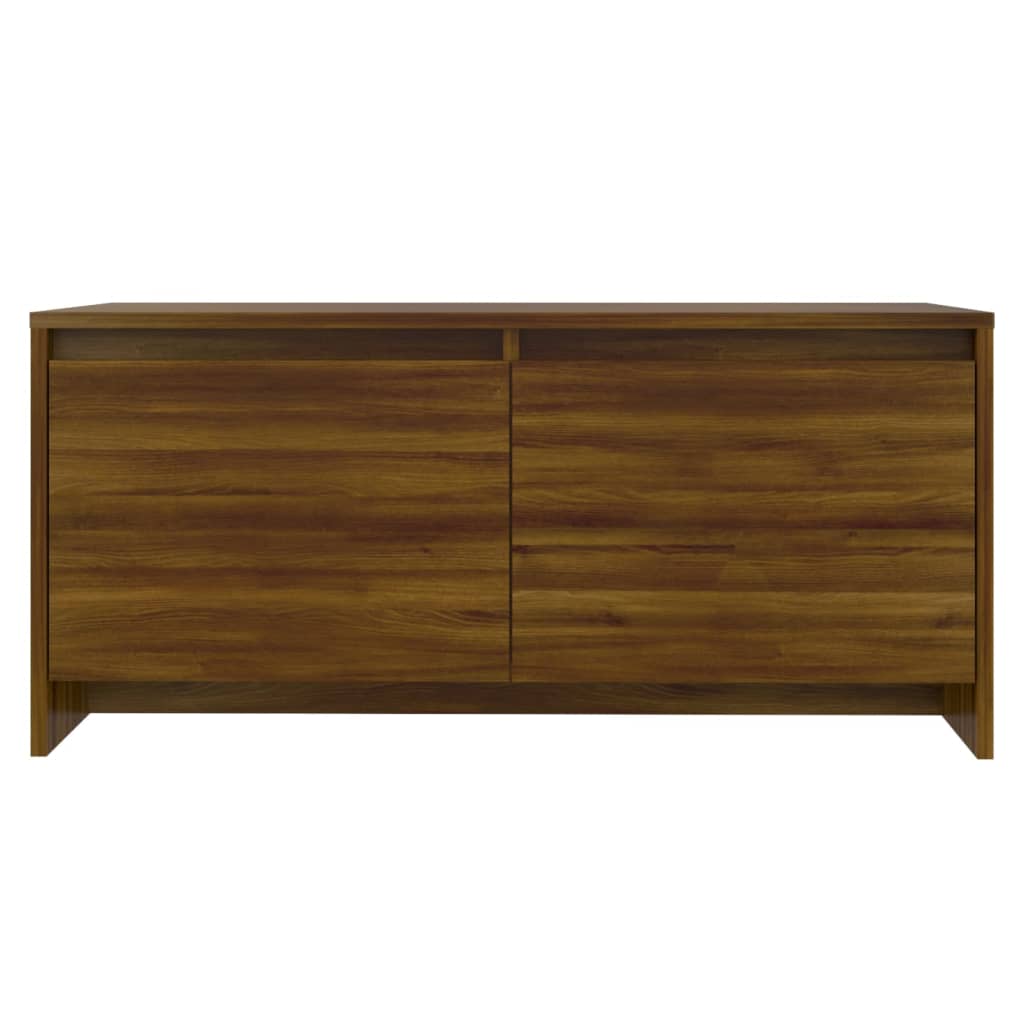 Barna tölgyszínű forgácslap dohányzóasztal 90 x 50 x 41,5 cm Barna tölgyszínű forgácslap dohányzóasztal 90 x 50 x 41,5 cm