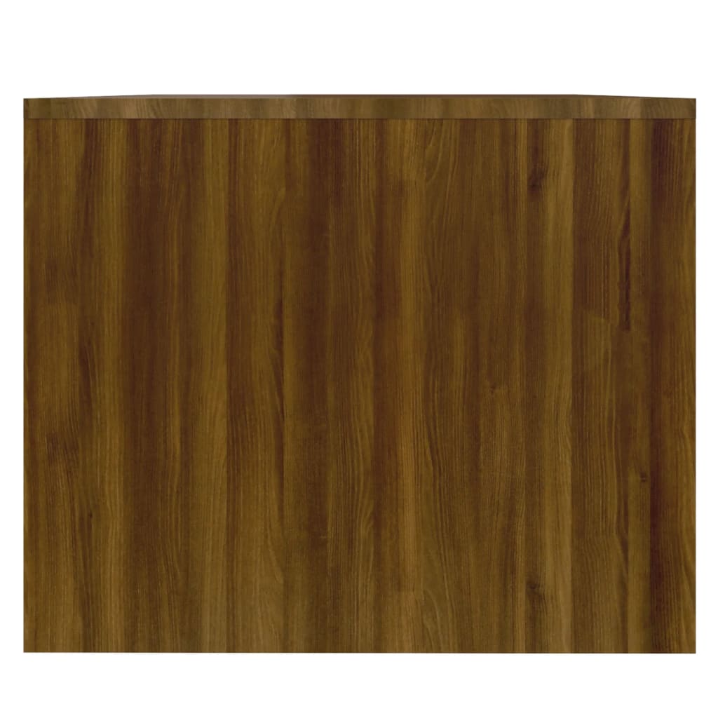 Barna tölgyszínű forgácslap dohányzóasztal 90 x 50 x 41,5 cm Barna tölgyszínű forgácslap dohányzóasztal 90 x 50 x 41,5 cm