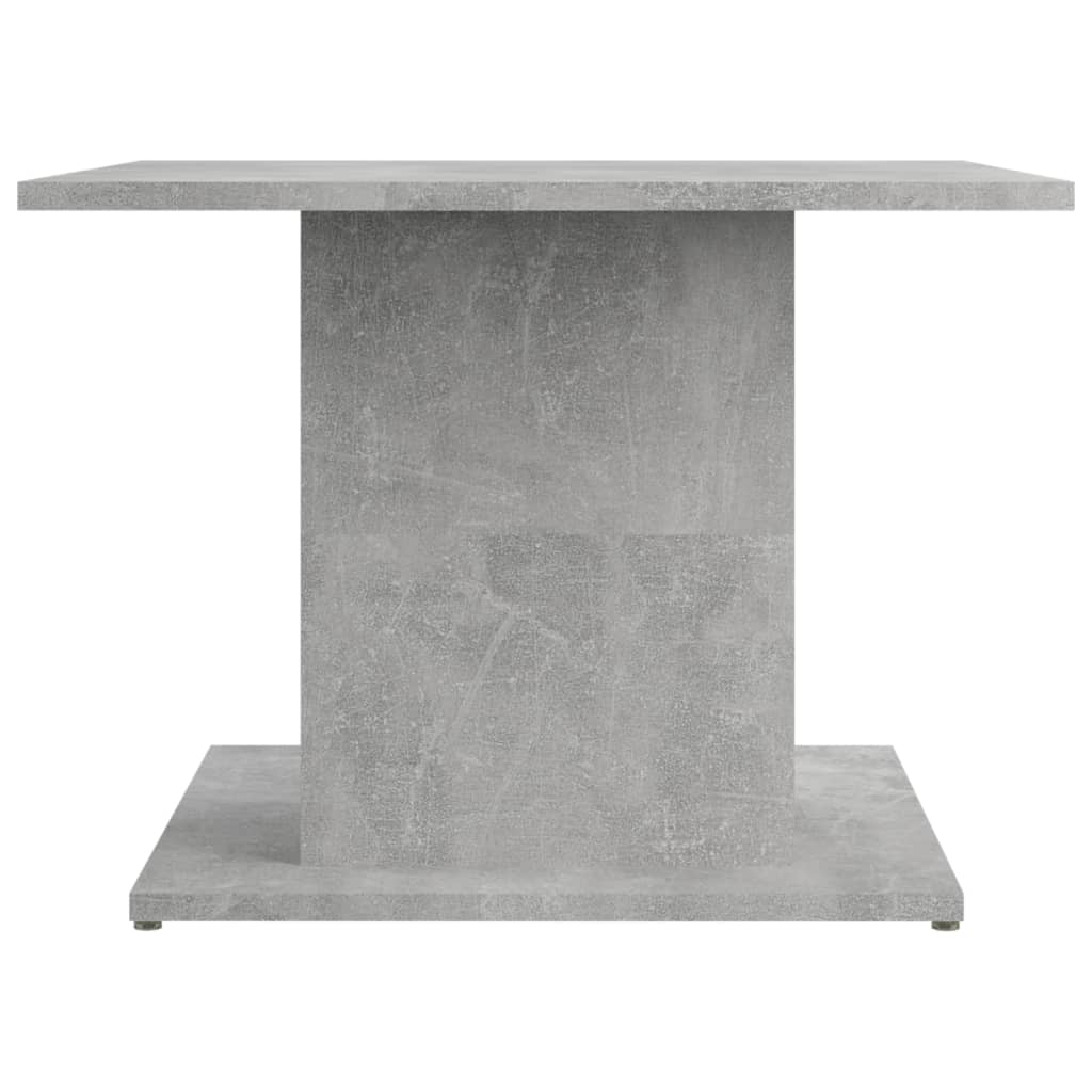Betonszürke forgácslap dohányzóasztal 55,5 x 55,5 x 40 cm