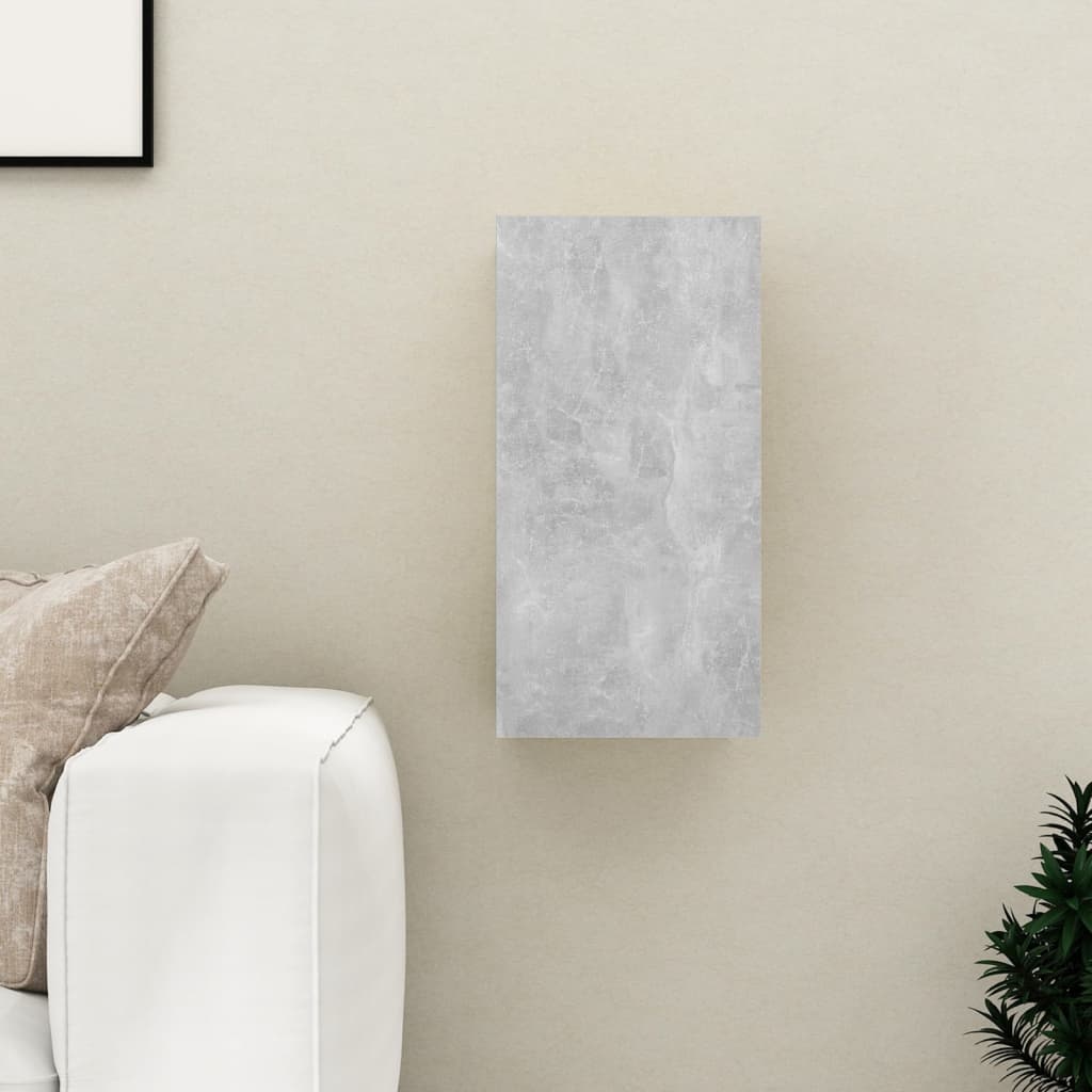 Betonszürke forgácslap tv-szekrény 30,5 x 30 x 60 cm Betonszürke forgácslap tv-szekrény 30,5 x 30 x 60 cm